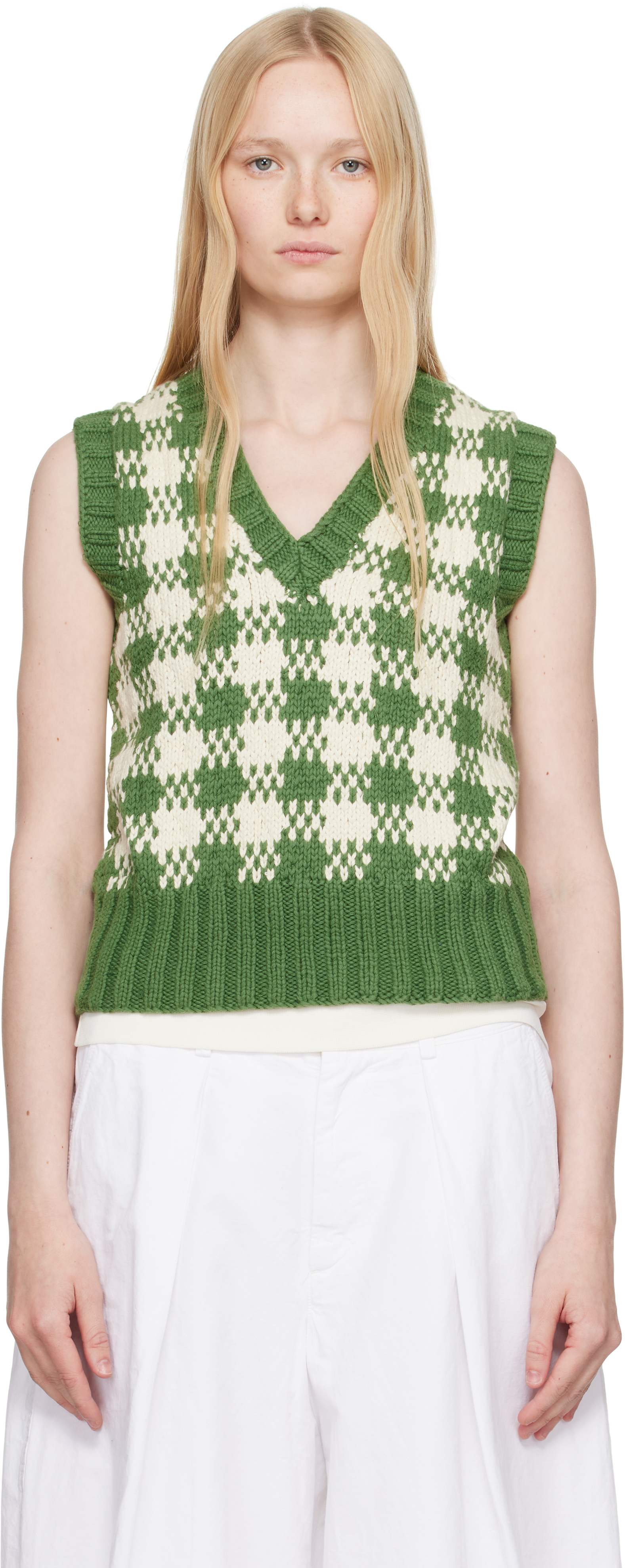 Green Heidi Vest