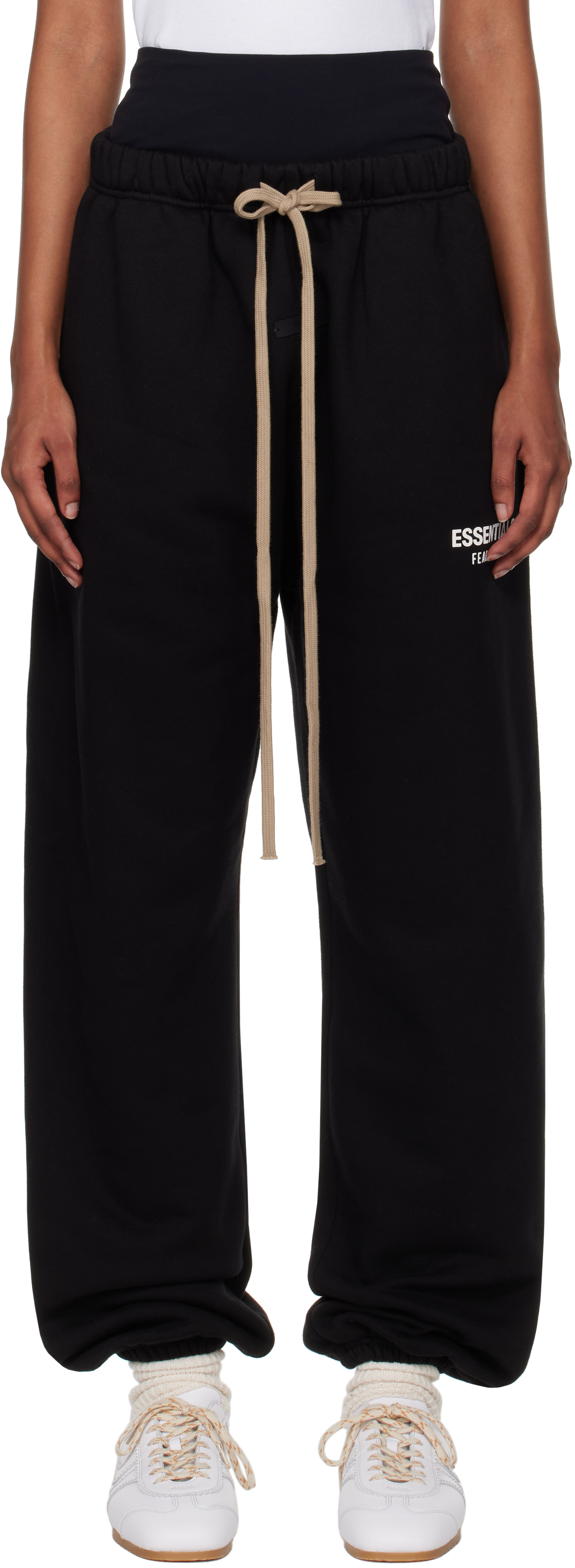 Black Fleece Lounge Pants