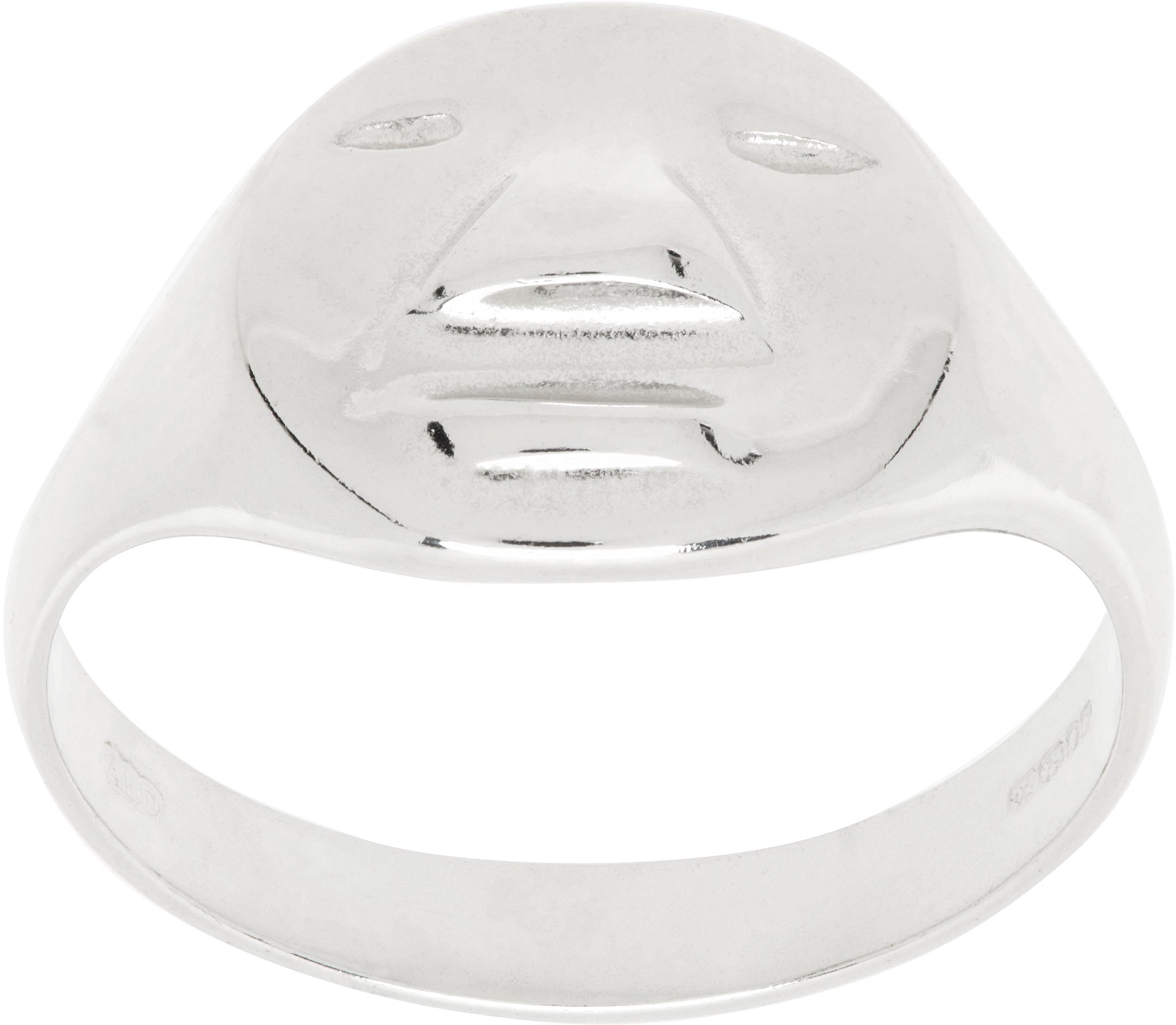 【関税込み】Alec Doherty SSENSE限定 シルバー Hazy リング SSENSE 日本 Exclusive Silver Hazy Ring by Alec Doherty on Sale