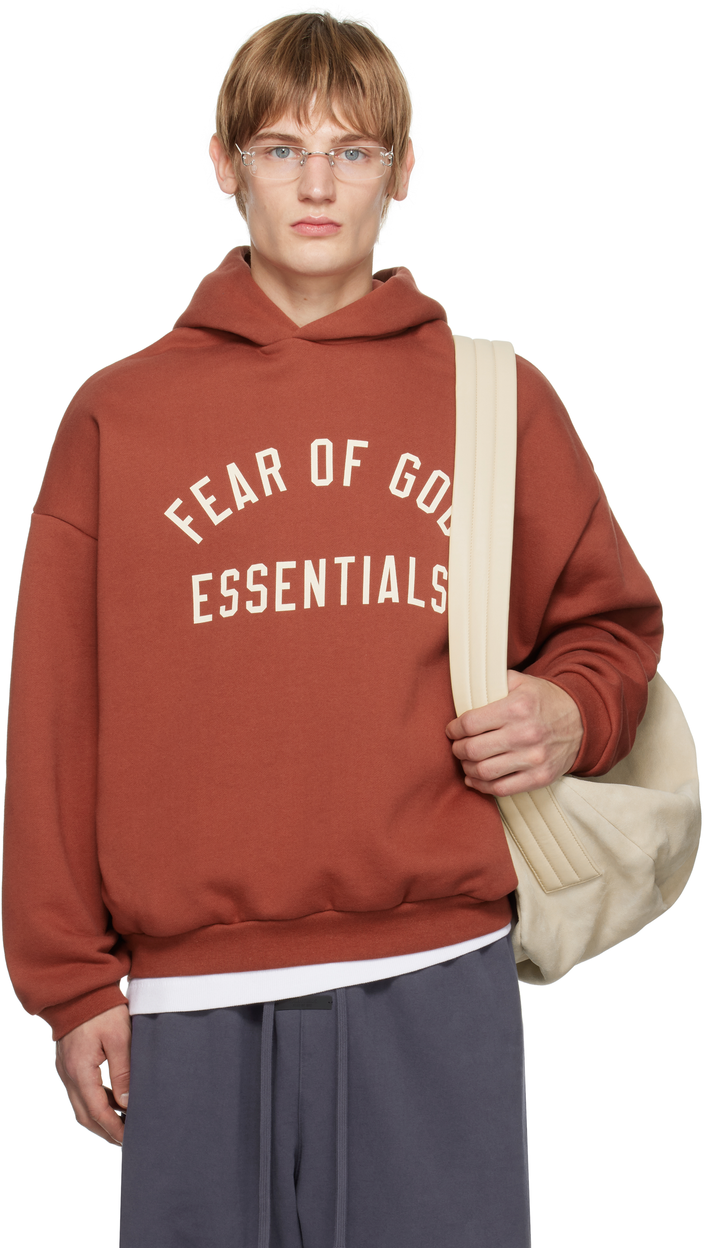 Red Fleece Hoodie