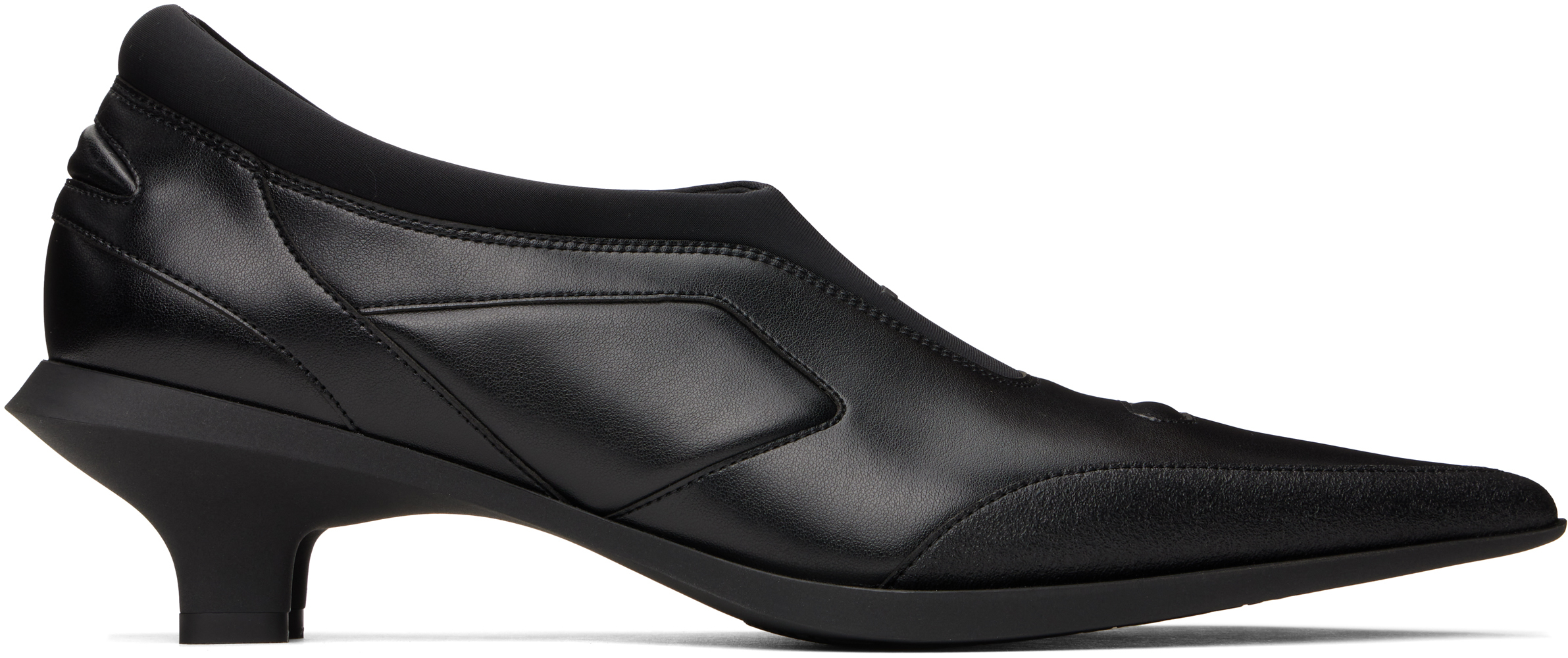 untitlab Black Velo Flex Mules