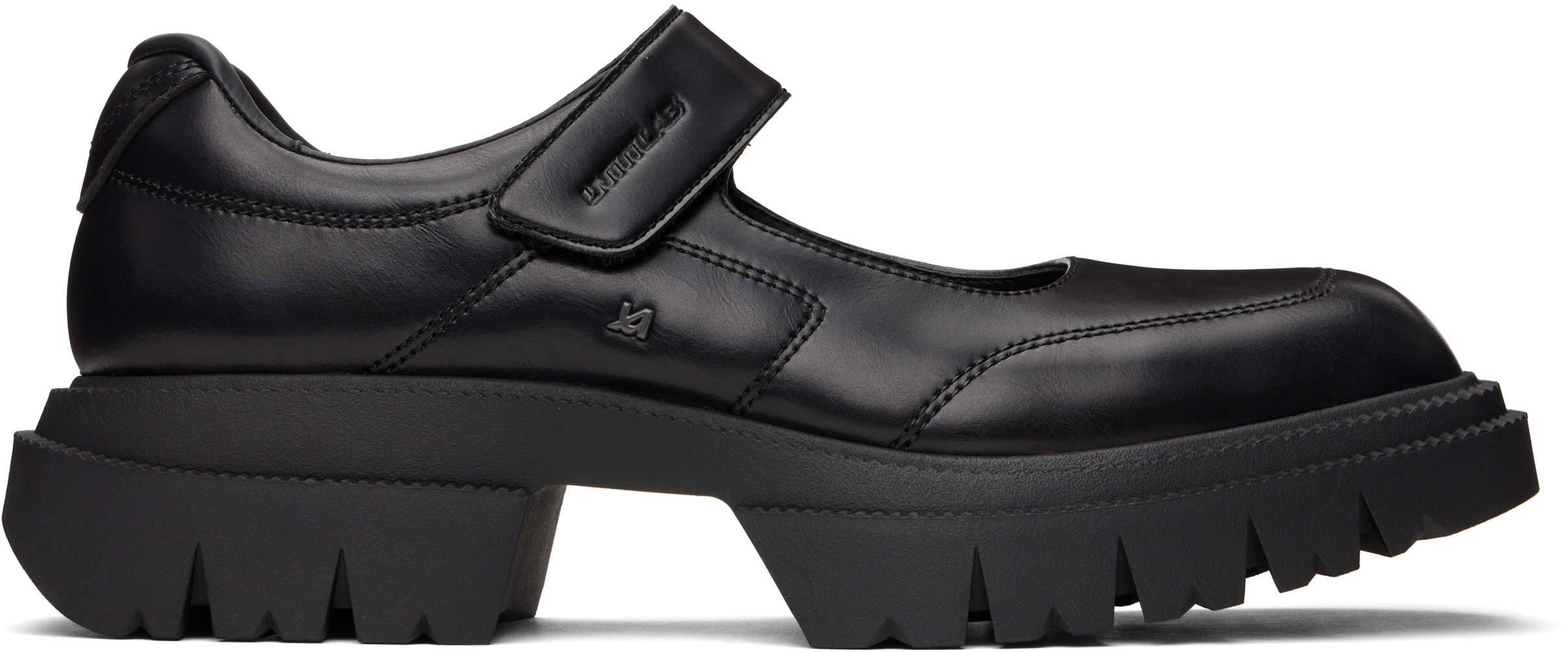 untitlab Black Vary Ballerine Loafers