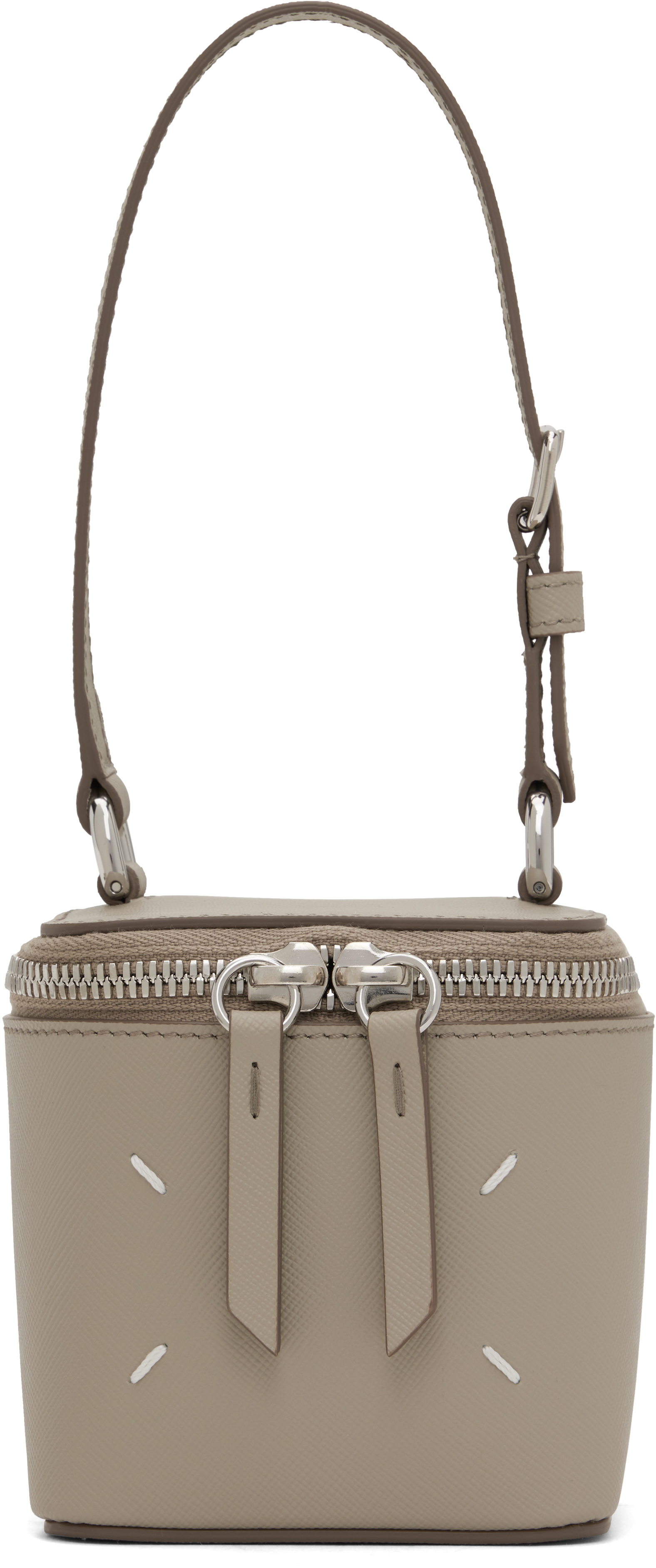 Taupe Mini Box Bag