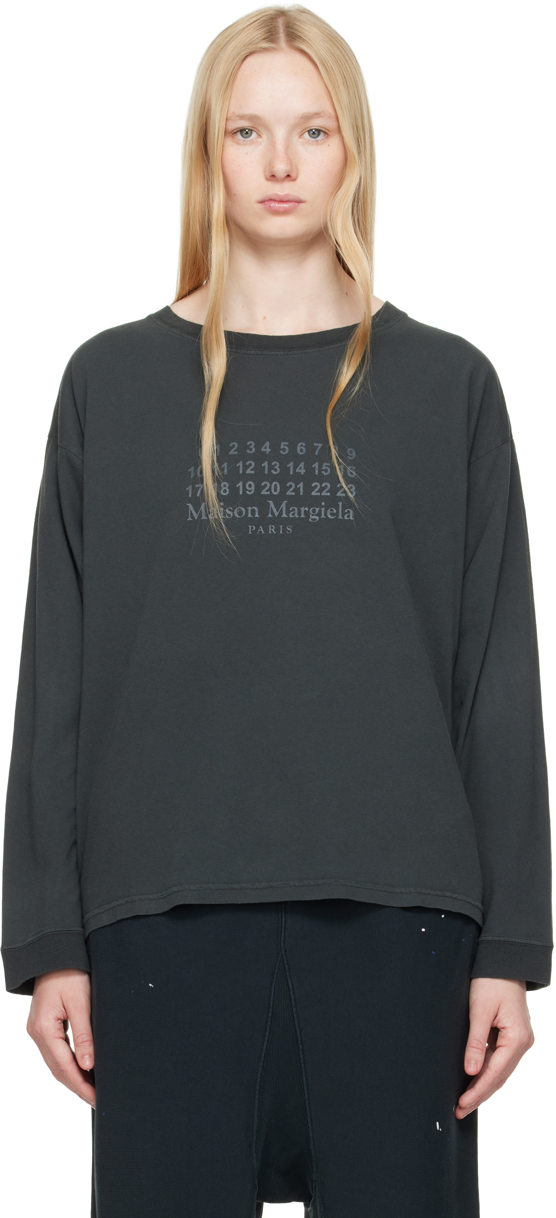 Black Numerical T-shirt