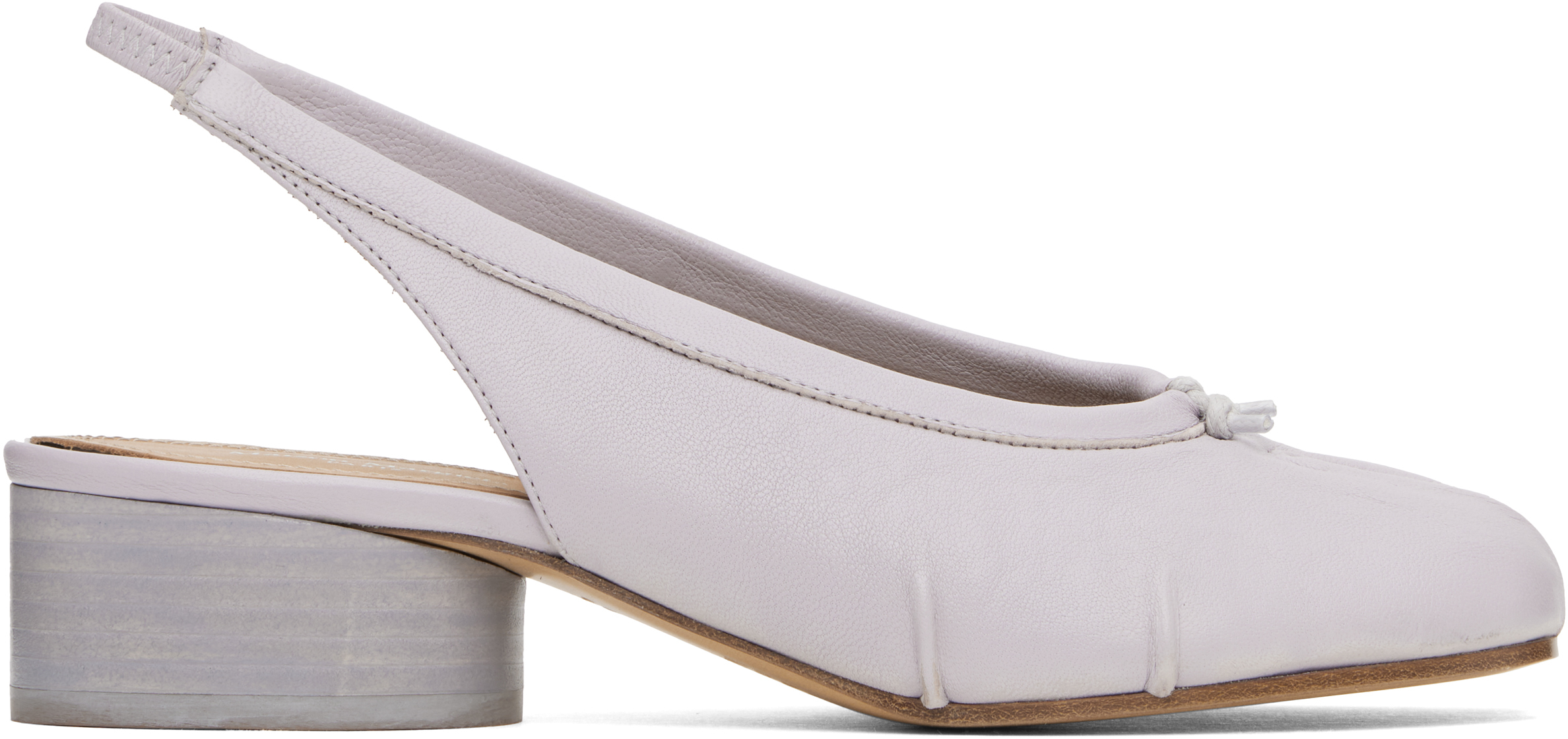 新作【Maison Margiera】TABI ニューバレリーナ スリングバック 直営店☆Maison Margiela☆ニュー Tabiスリングバックバレリーナ