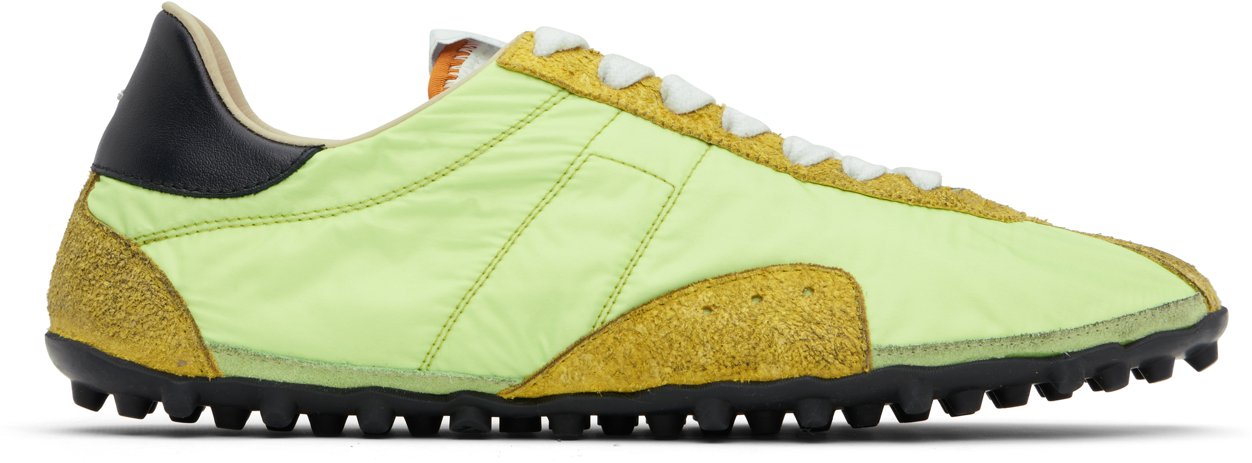 Maison Margiela Yellow Sprinters Sneakers