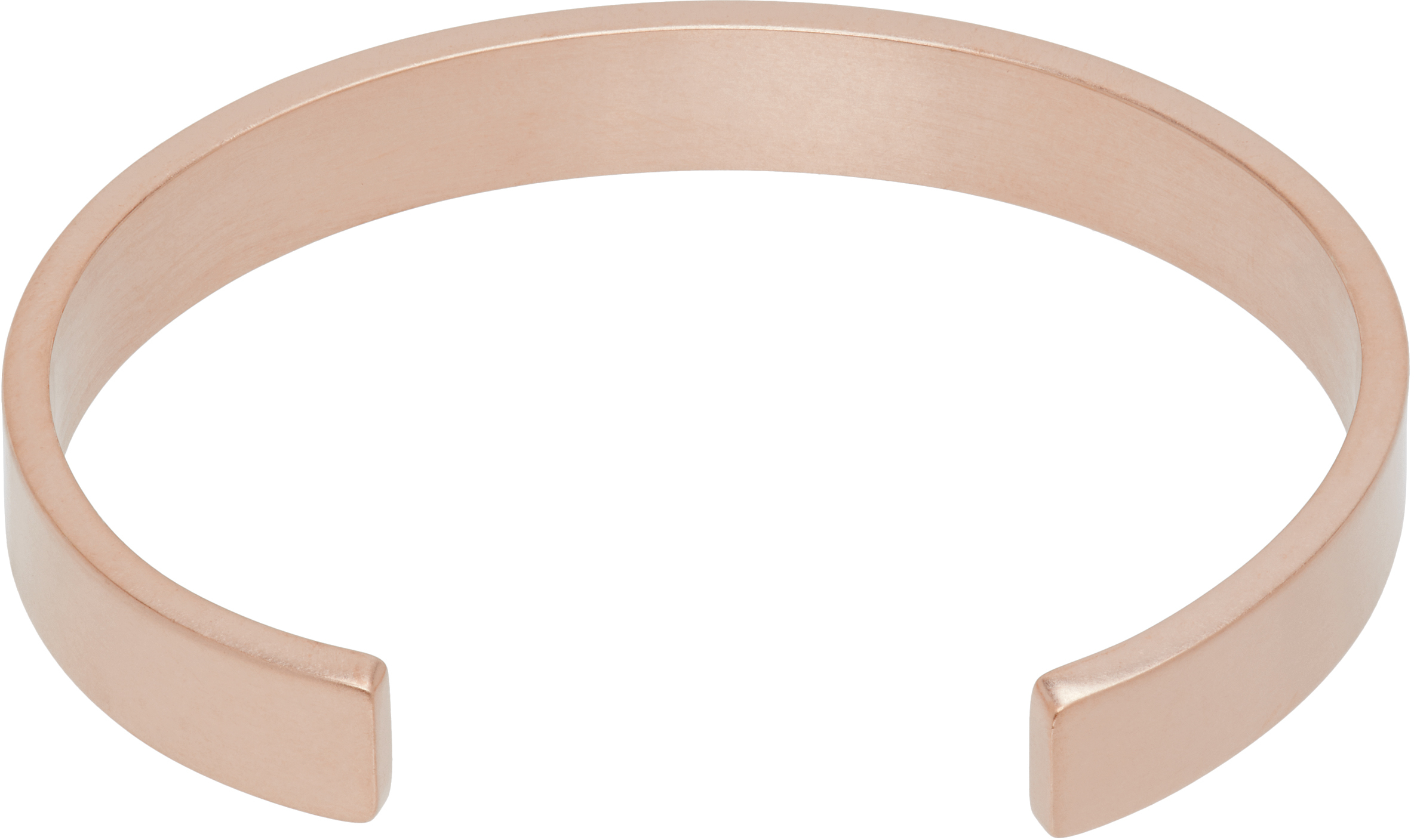 Maison Margiela Rose Gold Logo Cuff Bracelet In 952 Rose Gold Buratt