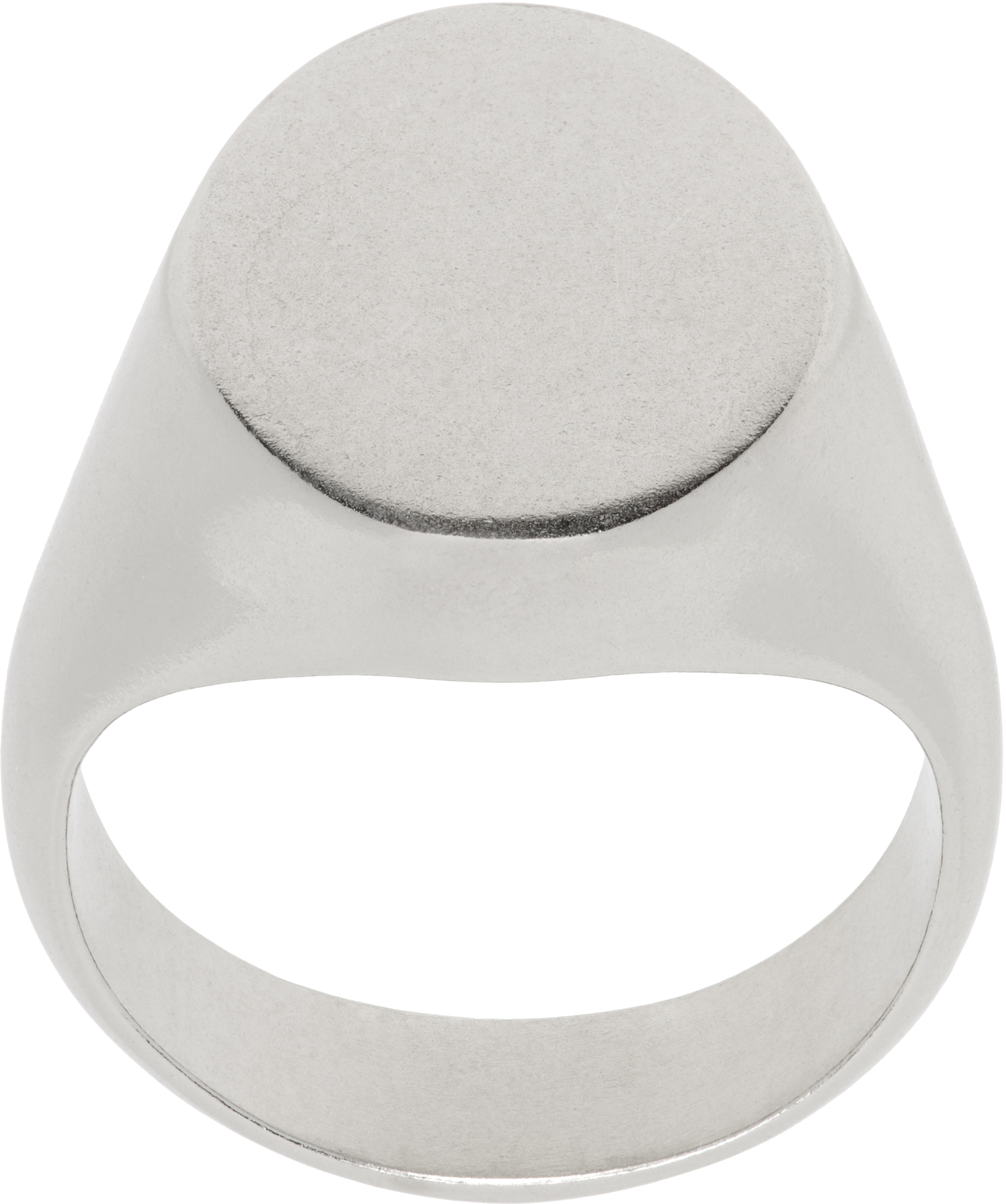 Silver Logo Reference Ring