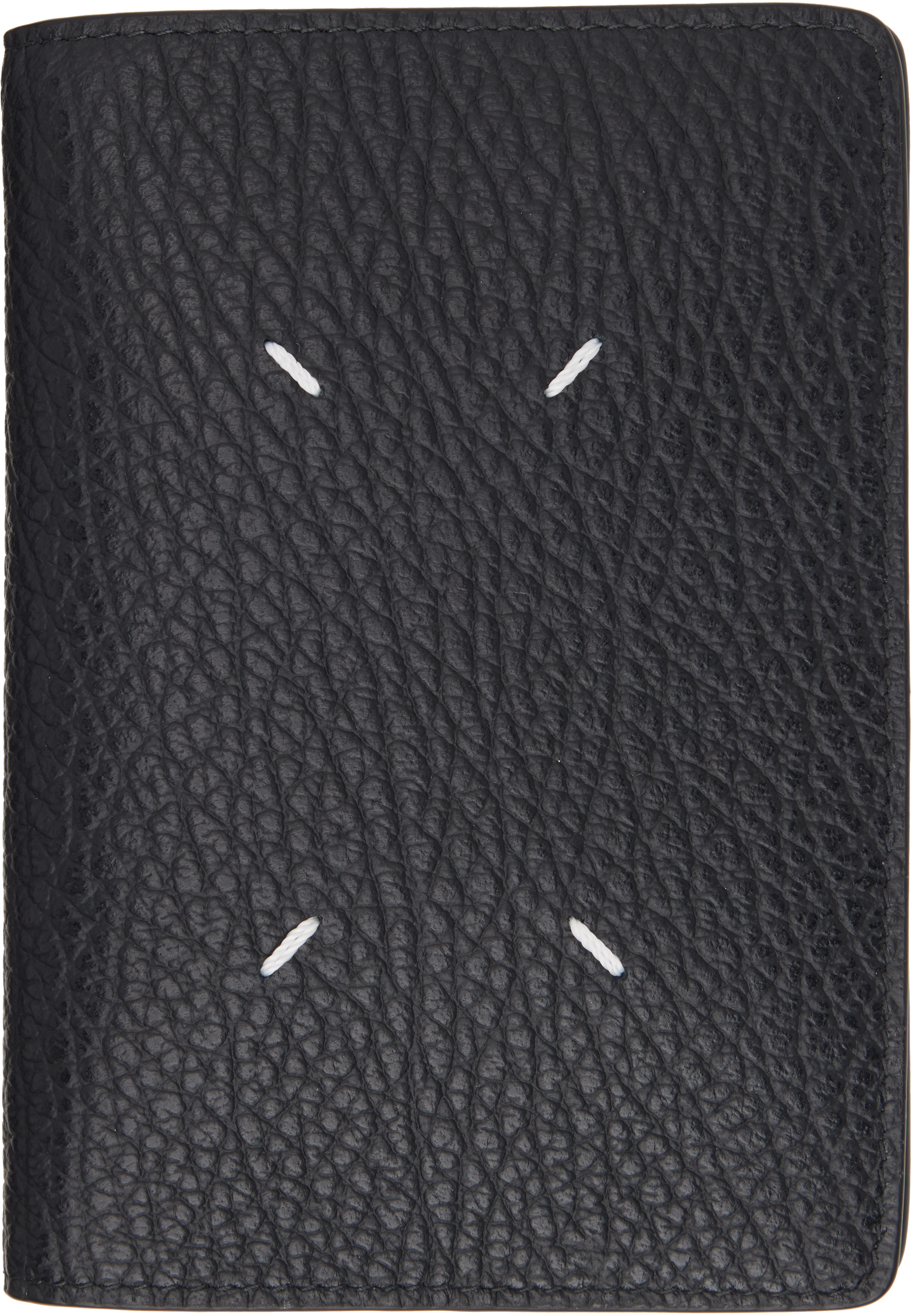Black Calfskin Passport Holder