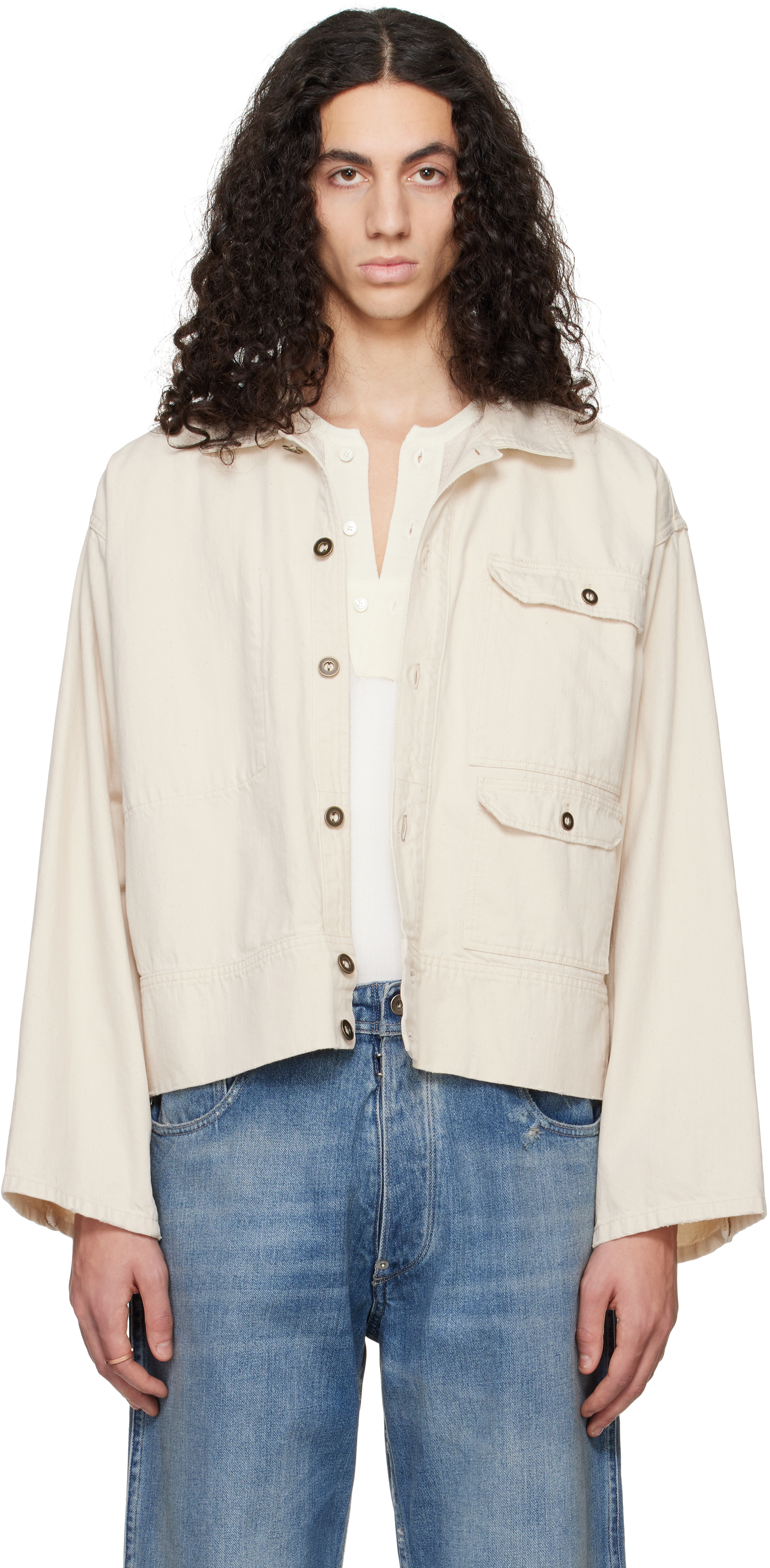 Maison Margiela メンズ デニムジャケット | SSENSE 日本 Maison Margiela メンズ デニムジャケット | SSENSE 日本