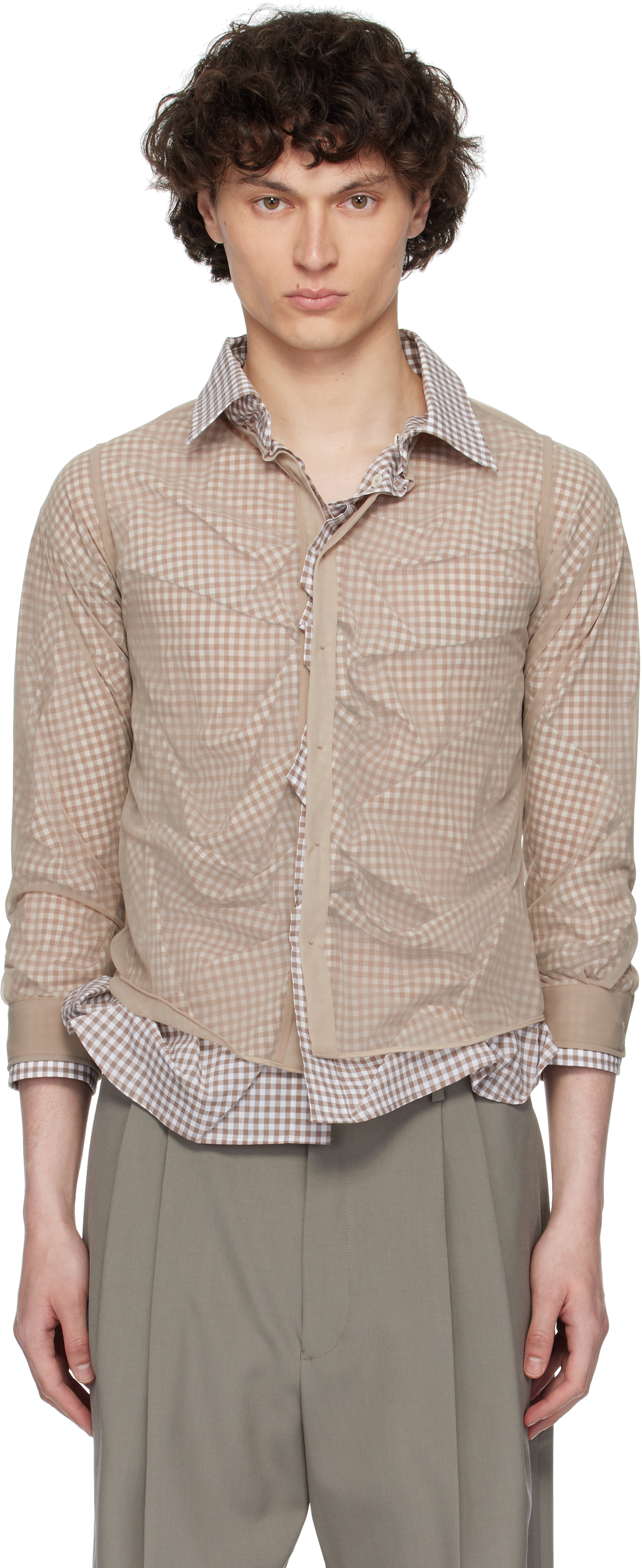 Khaki Layer Shirt