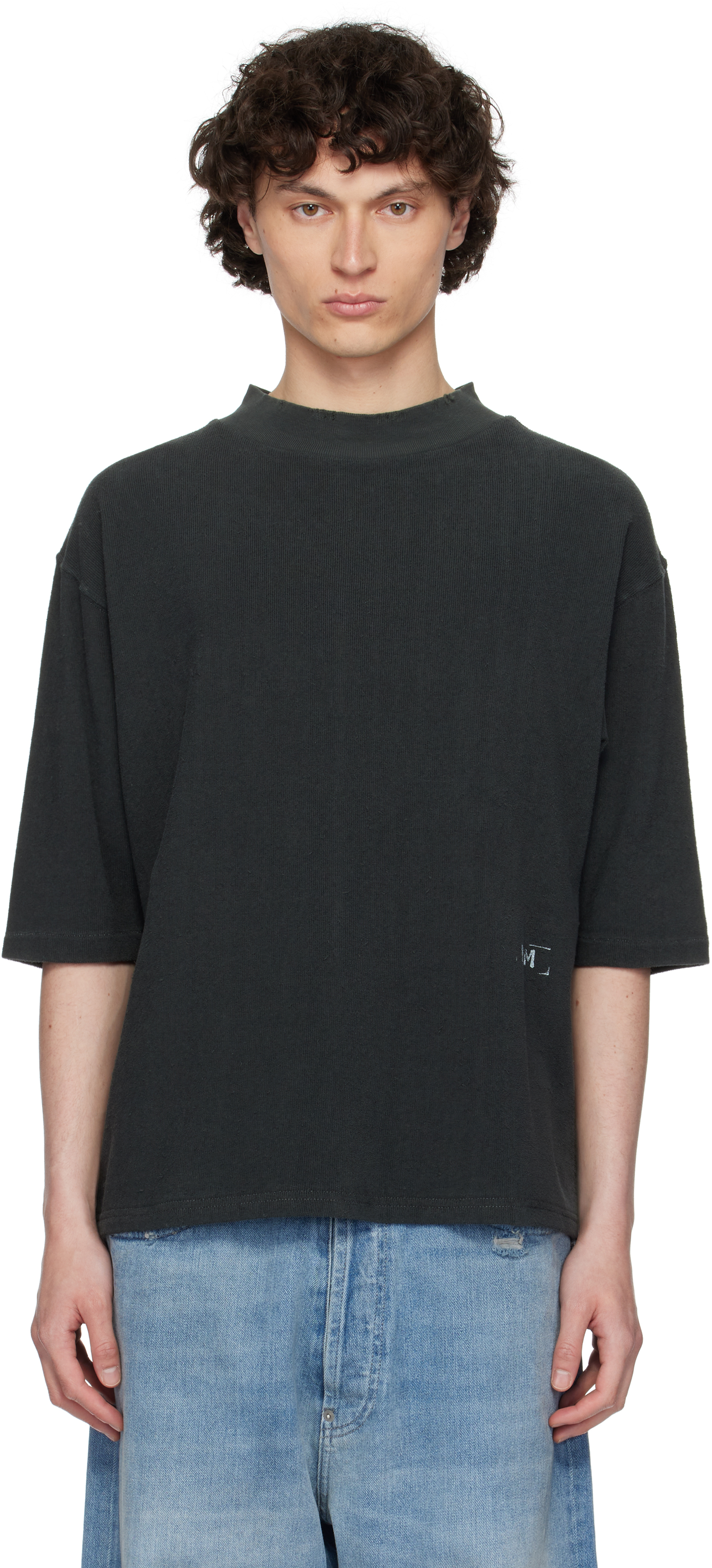 Gray Stamp Logo T-shirt