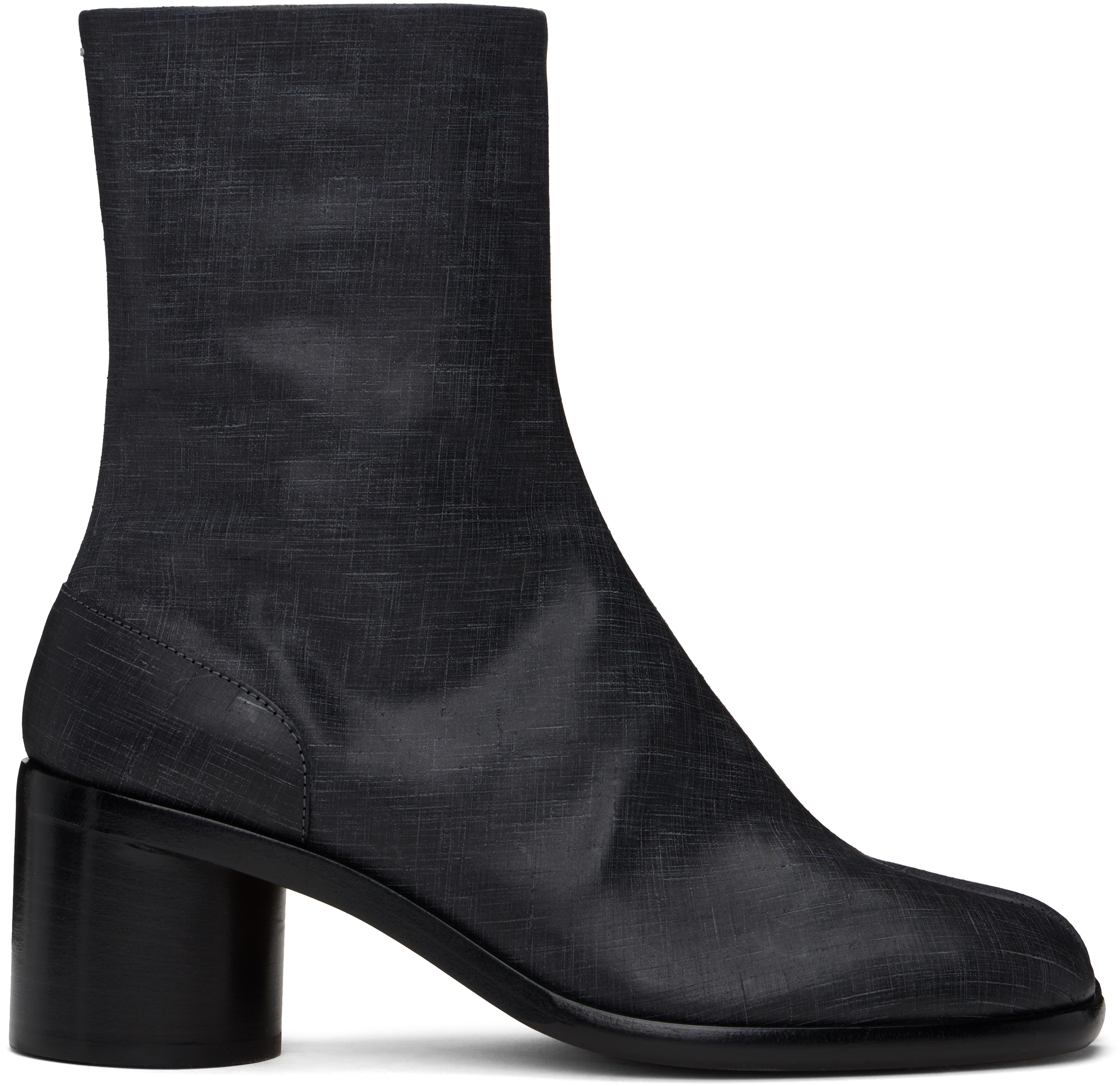 Black Tabi Ankle Boots