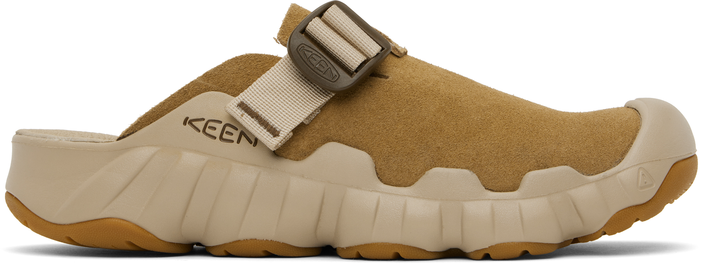 Tan Hyperport Leather Clog