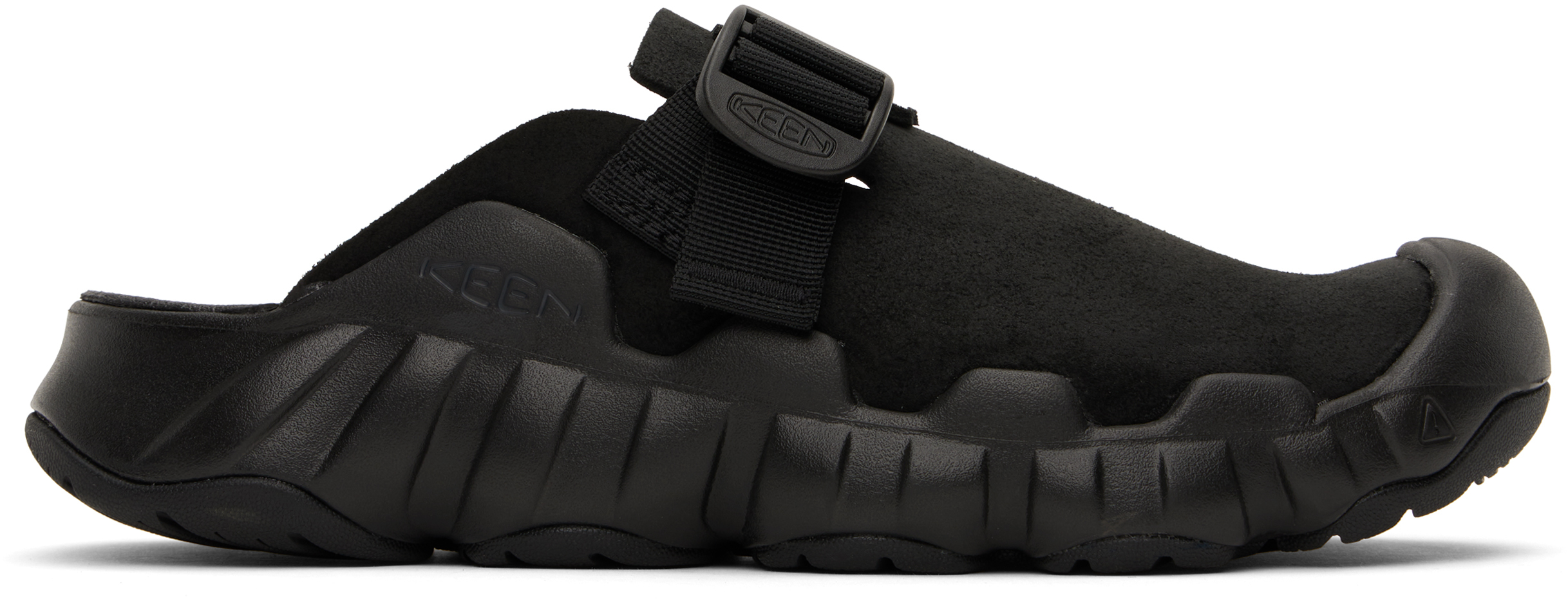 Black Hyperport Leather Clog