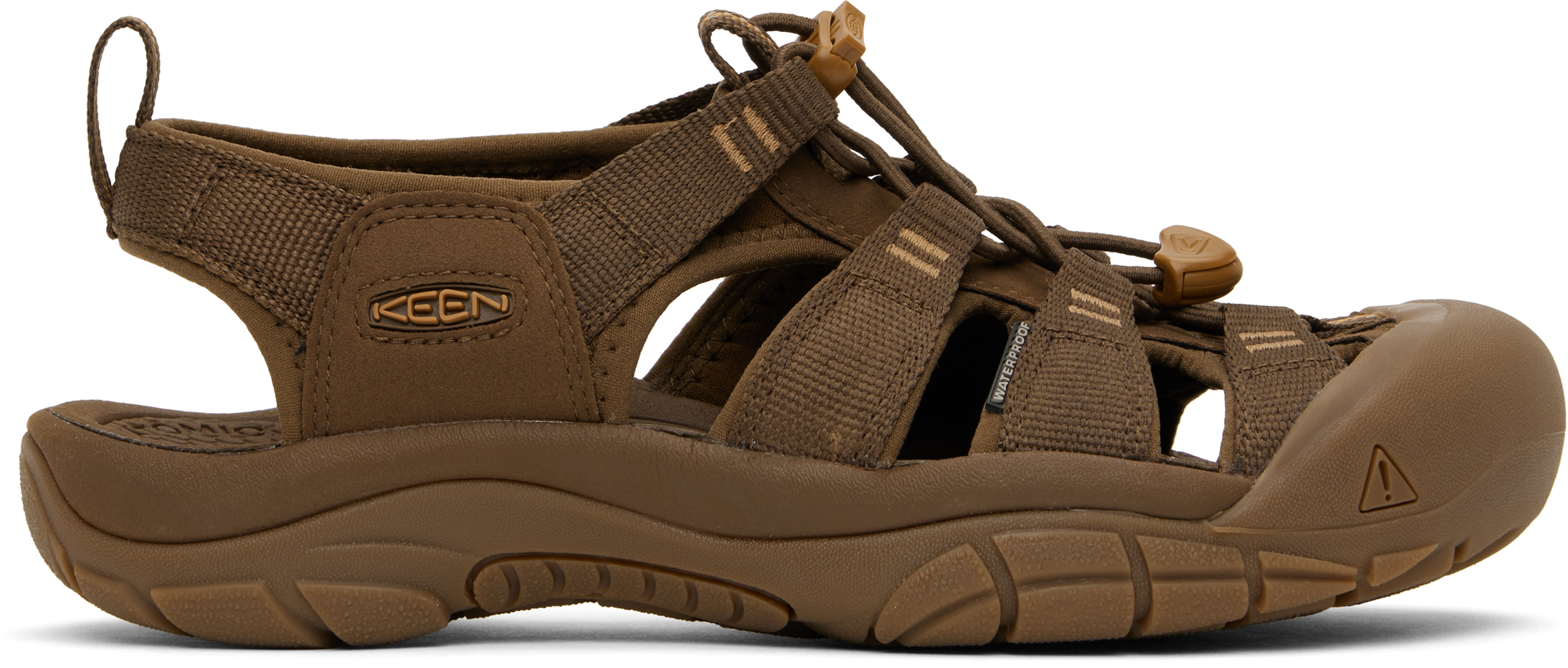 Brown Newport H2 Sandals by KEEN on Sale
