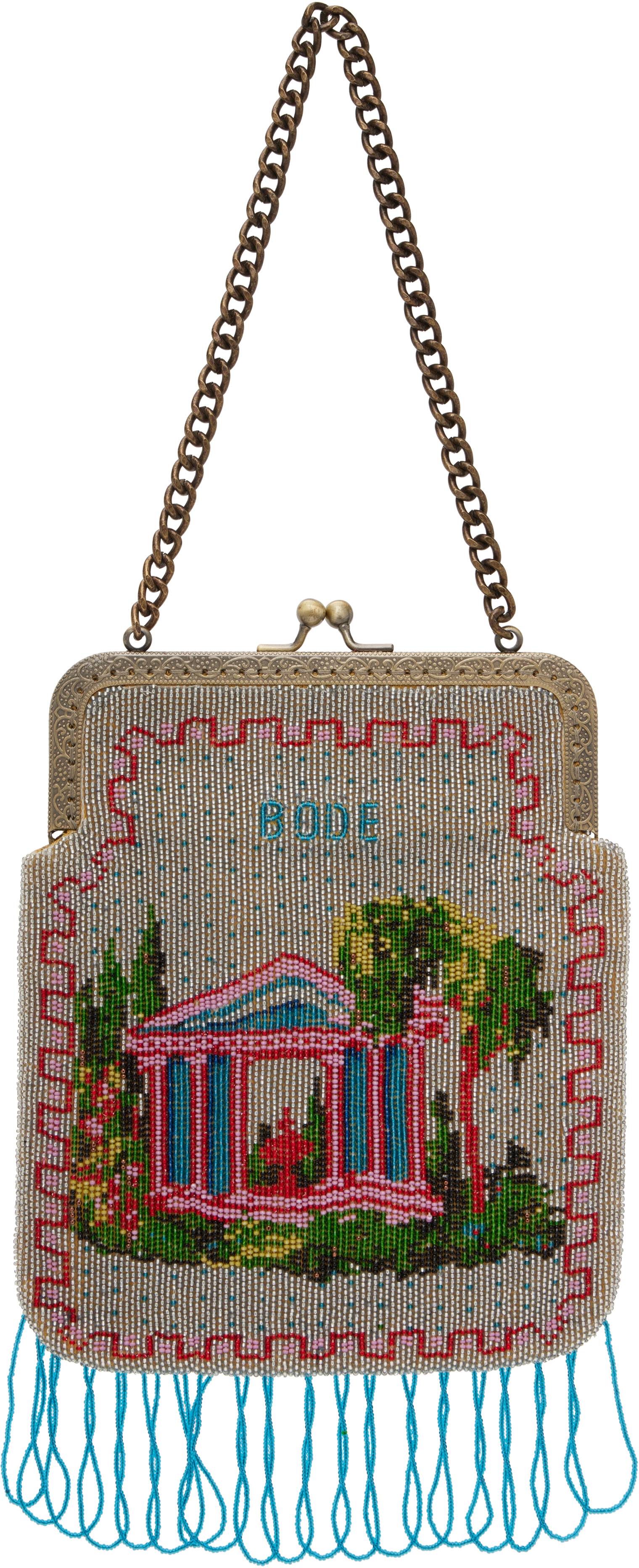 Multicolor Beaded Voyage Bag