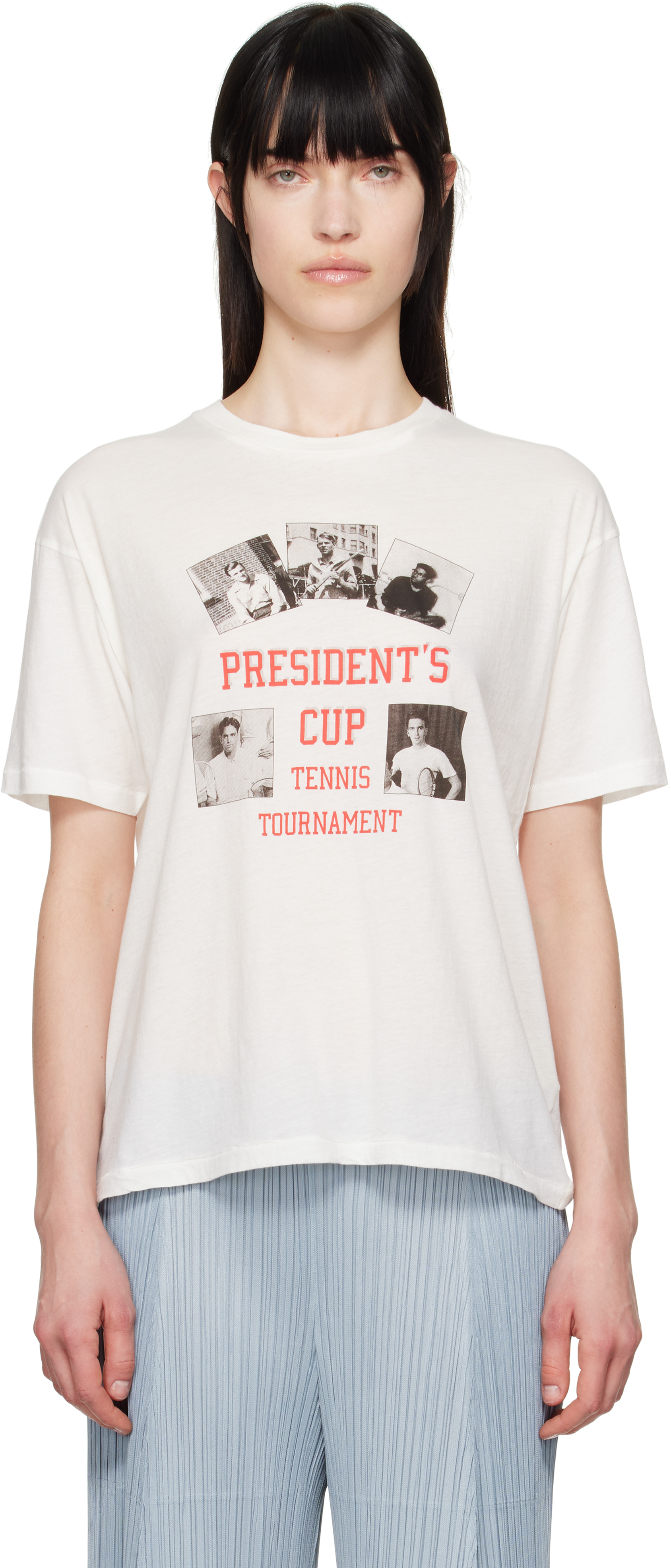 White 
President
s Cup
 T-shirt