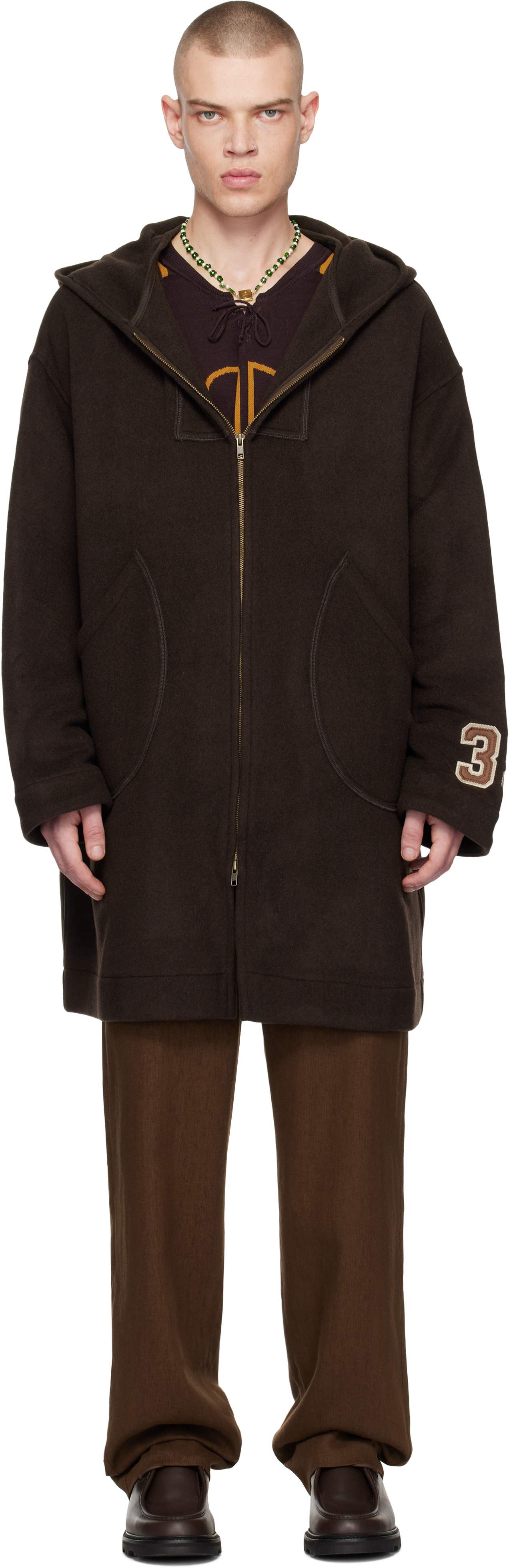 Brown Sideline Coat