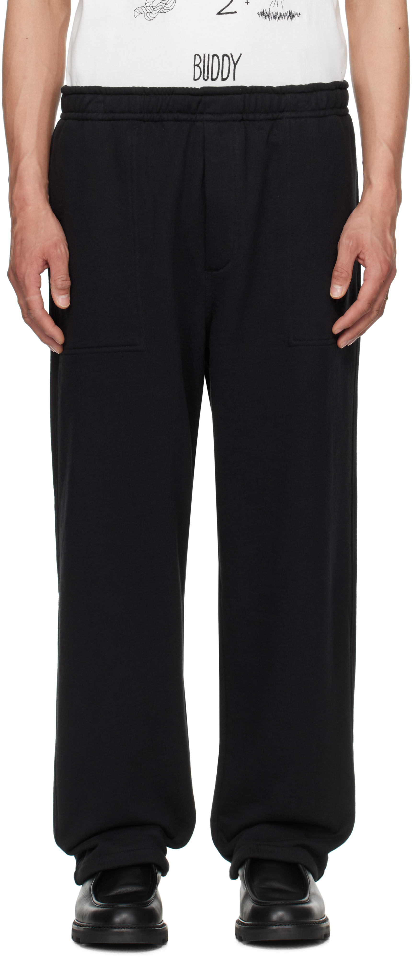 Black Sideline Sweatpants