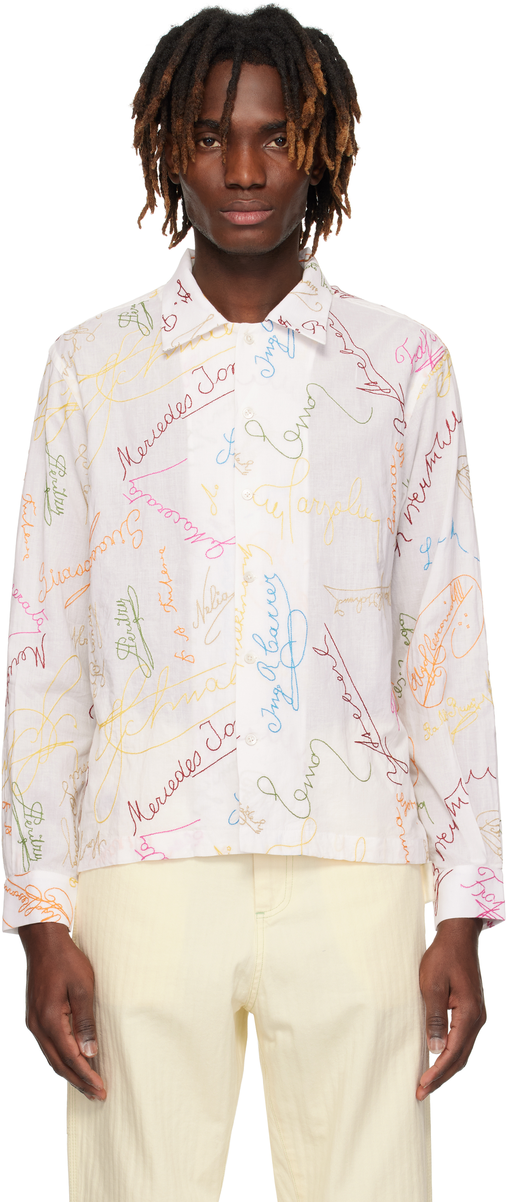 BODE(ボーディ)/EMBROIDERED BUCKAROO LS SHIRT（エンブロイダー