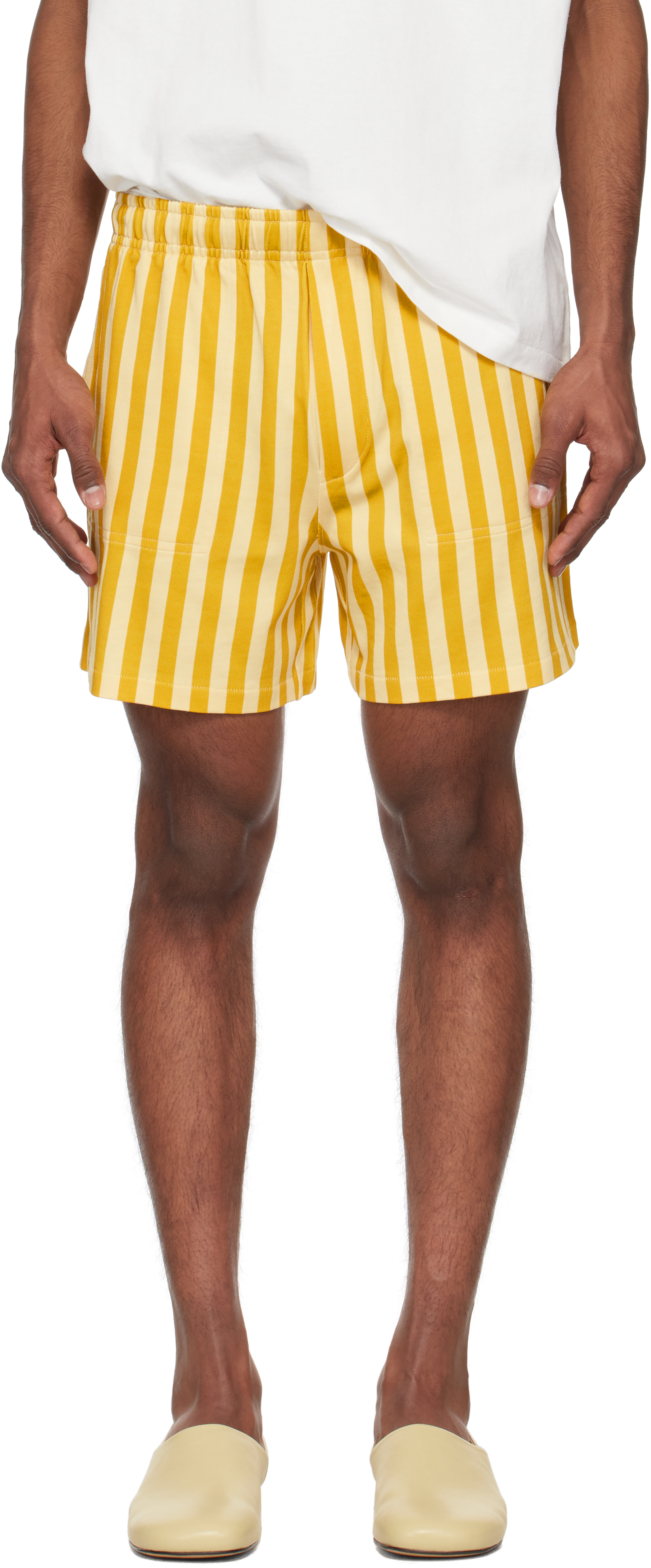 Yellow Medalist Shorts