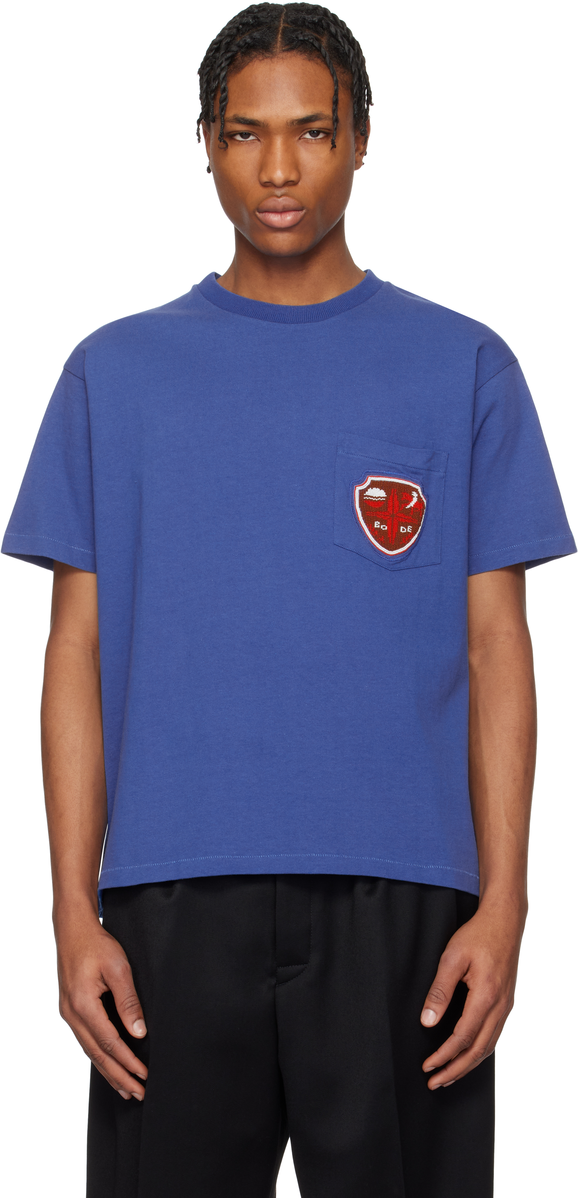 Blue Crest Pocket T-shirt