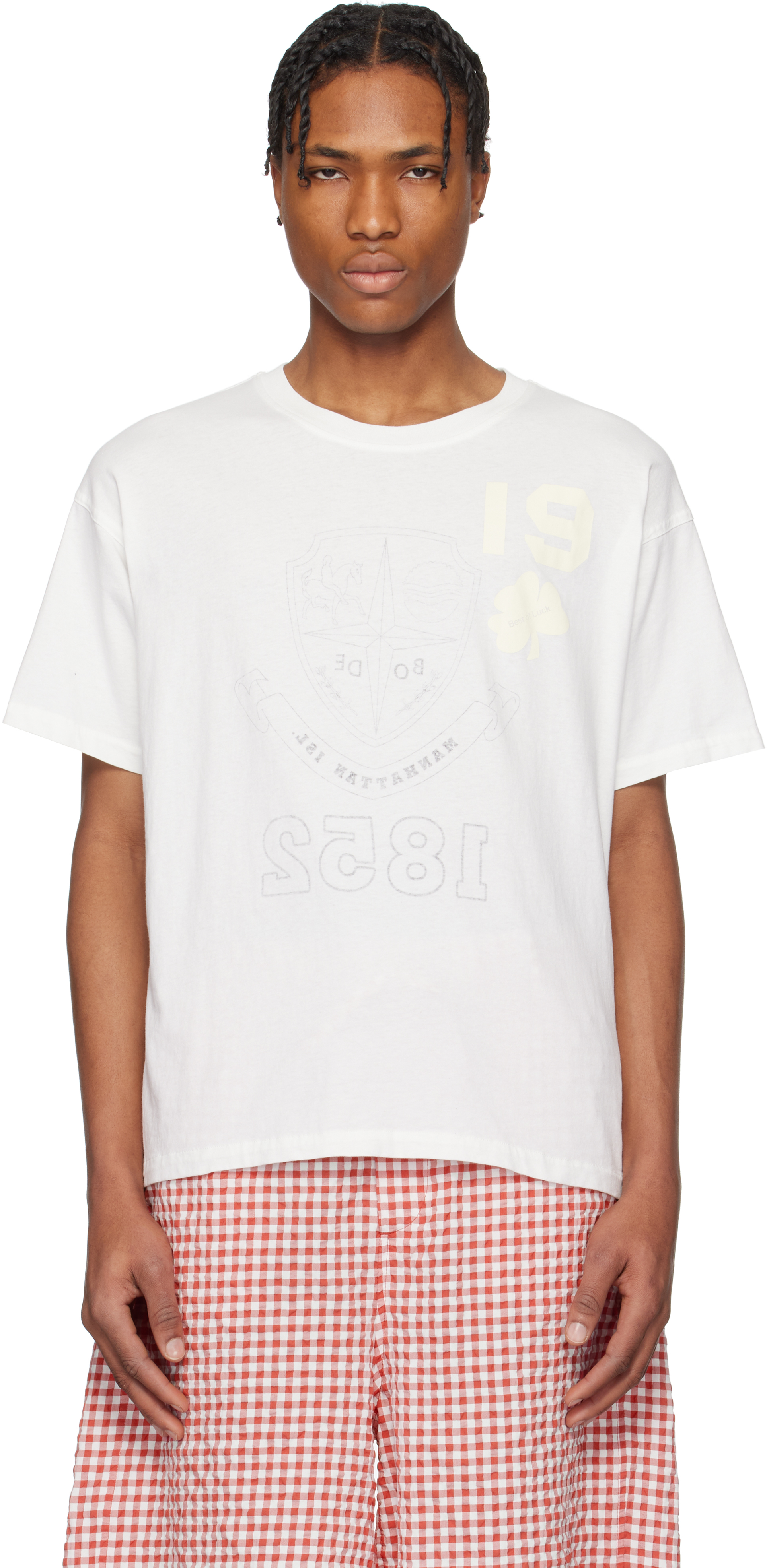 White Crest Reversible T-shirt