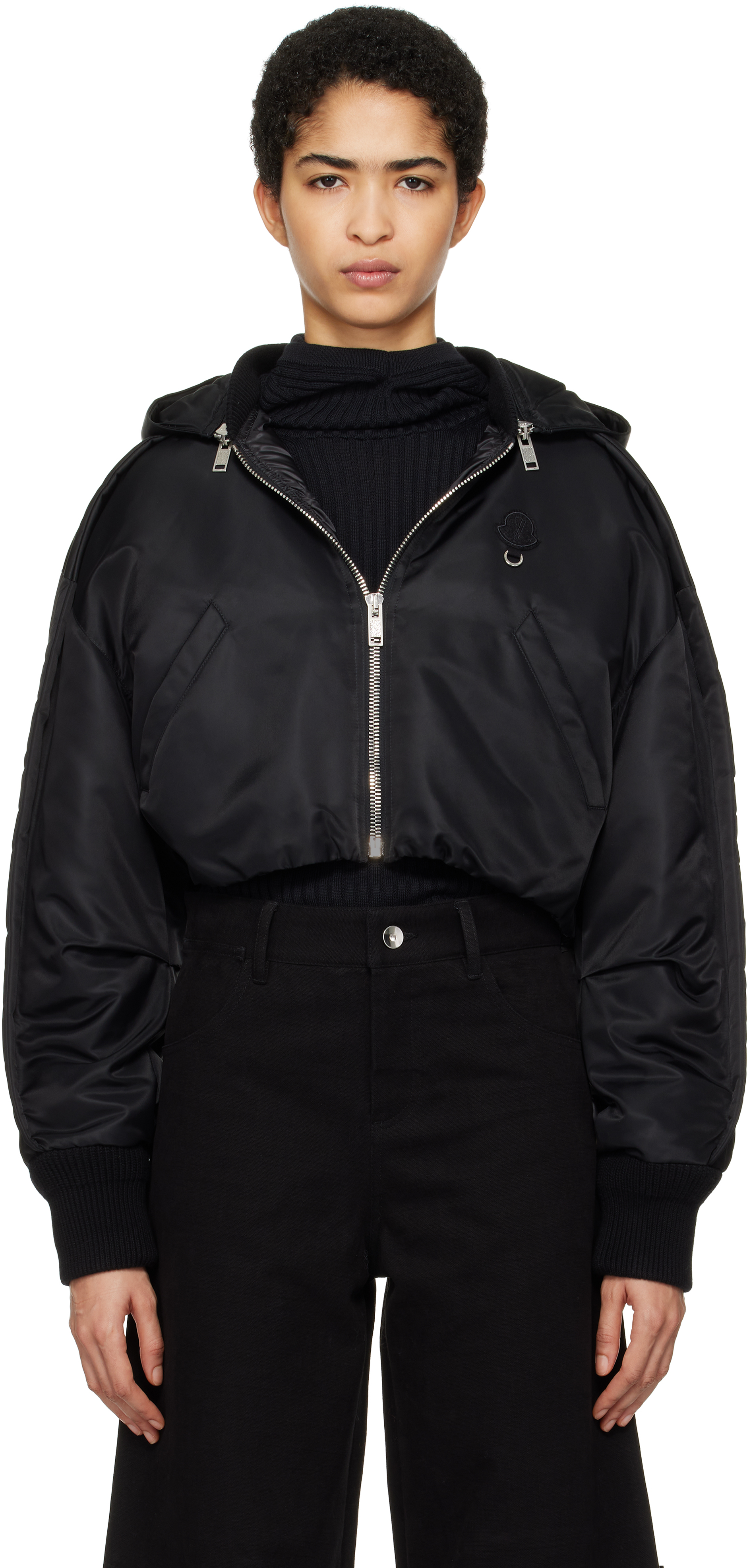 Moncler x Willow Smith Black Malek Down Jacket