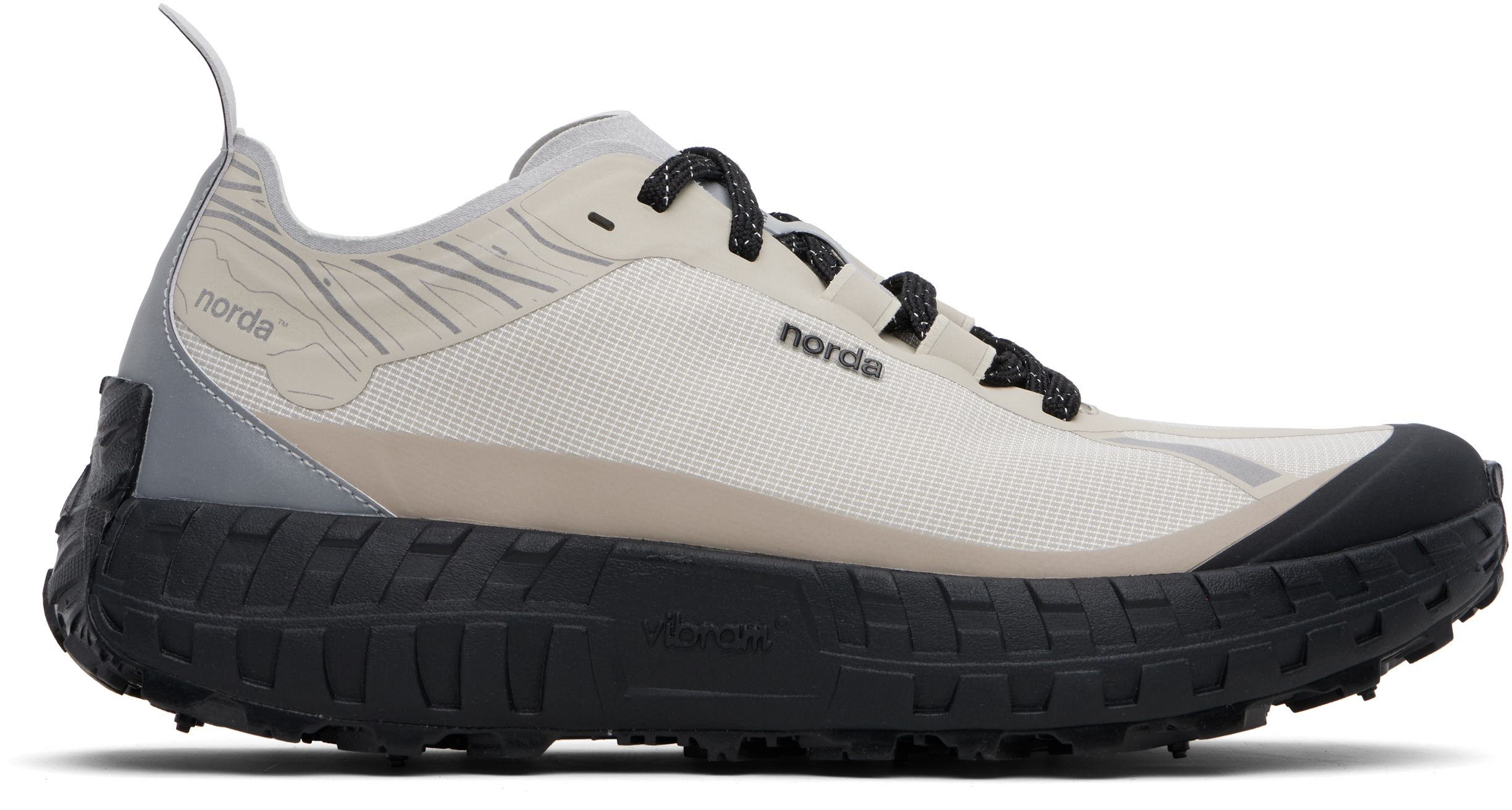 Norda 001 Dyneema Trail Running Sneakers In Cinder