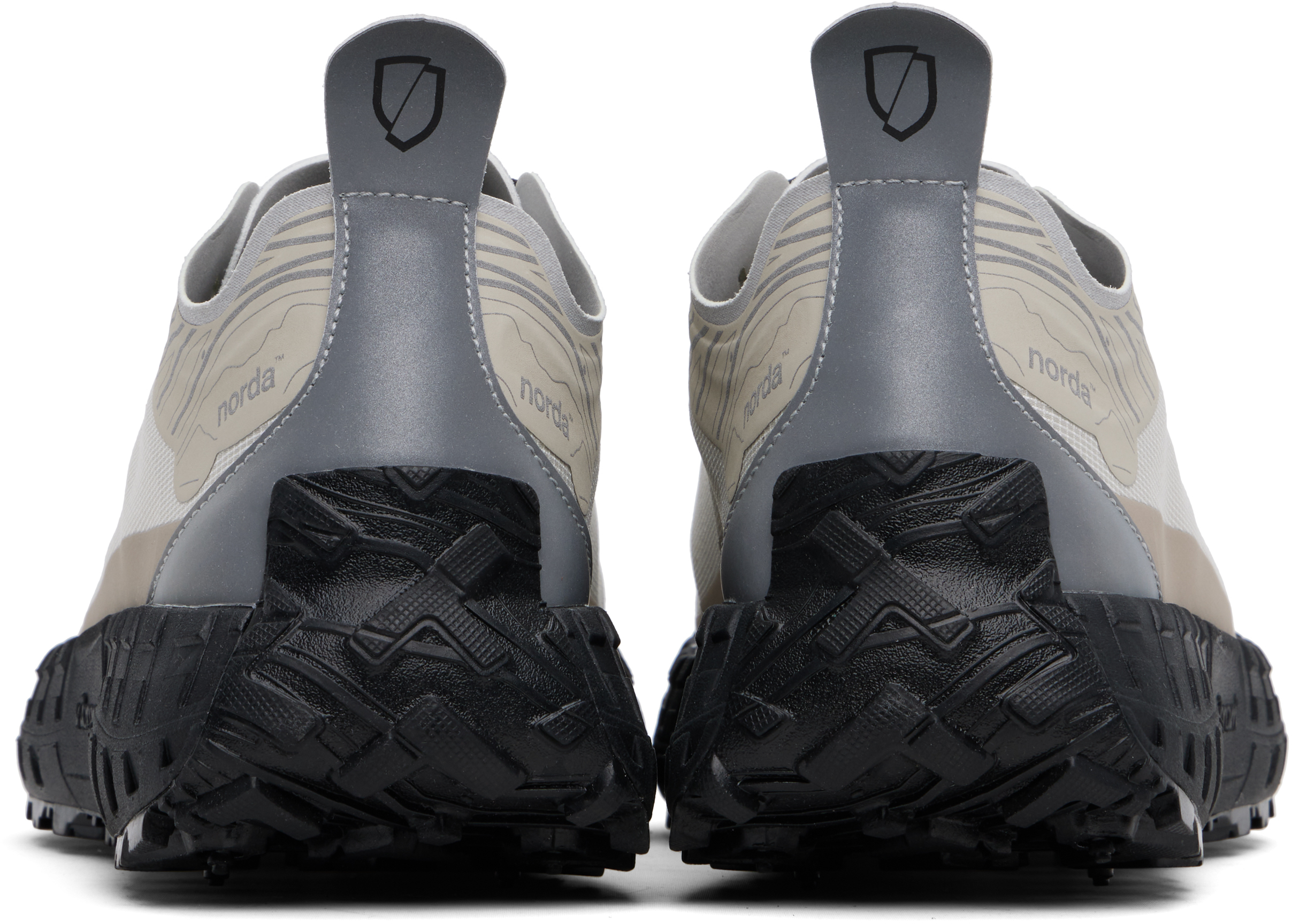 Norda 001 Dyneema Trail Running Sneakers In Cinder