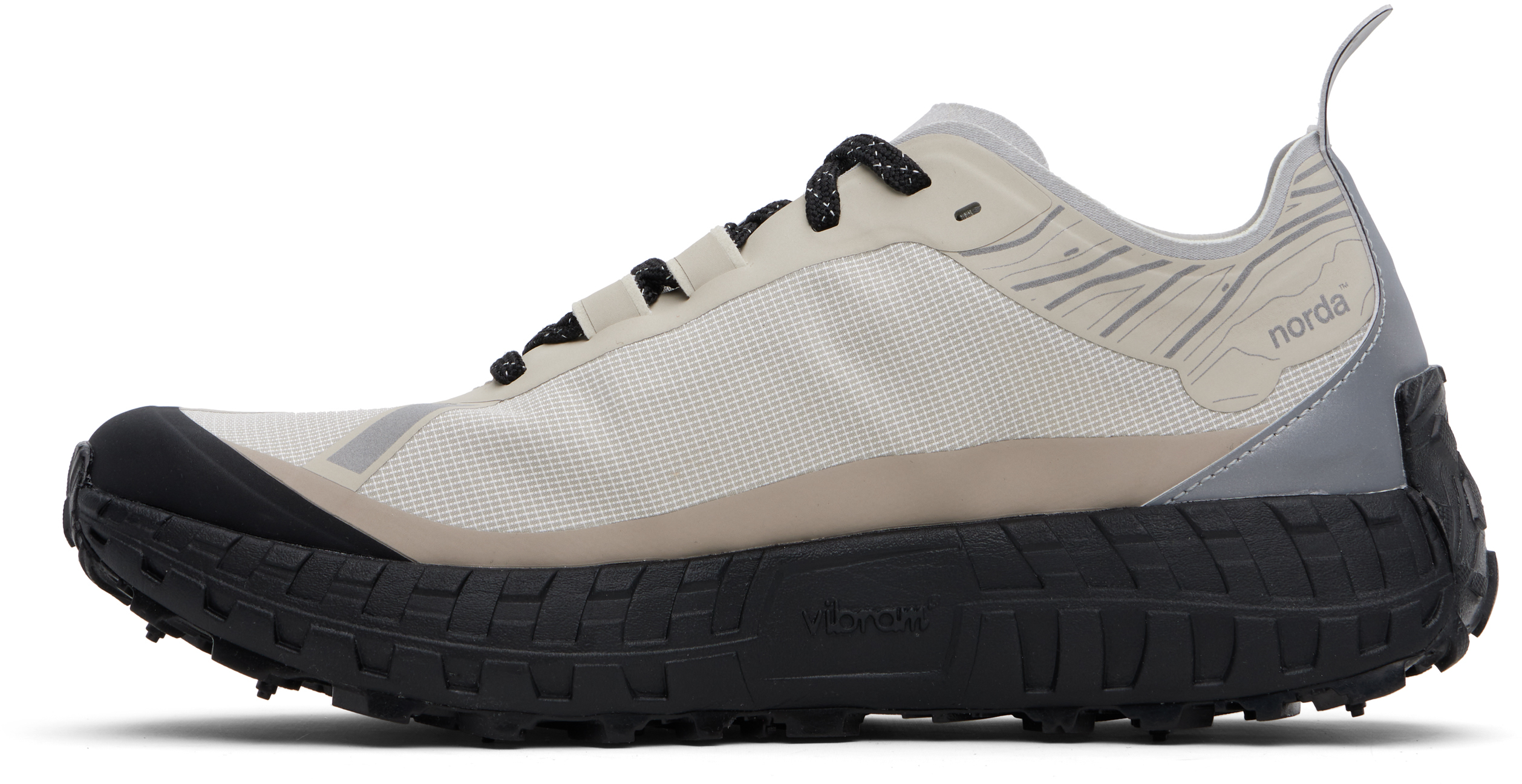Norda 001 Dyneema Trail Running Sneakers In Cinder