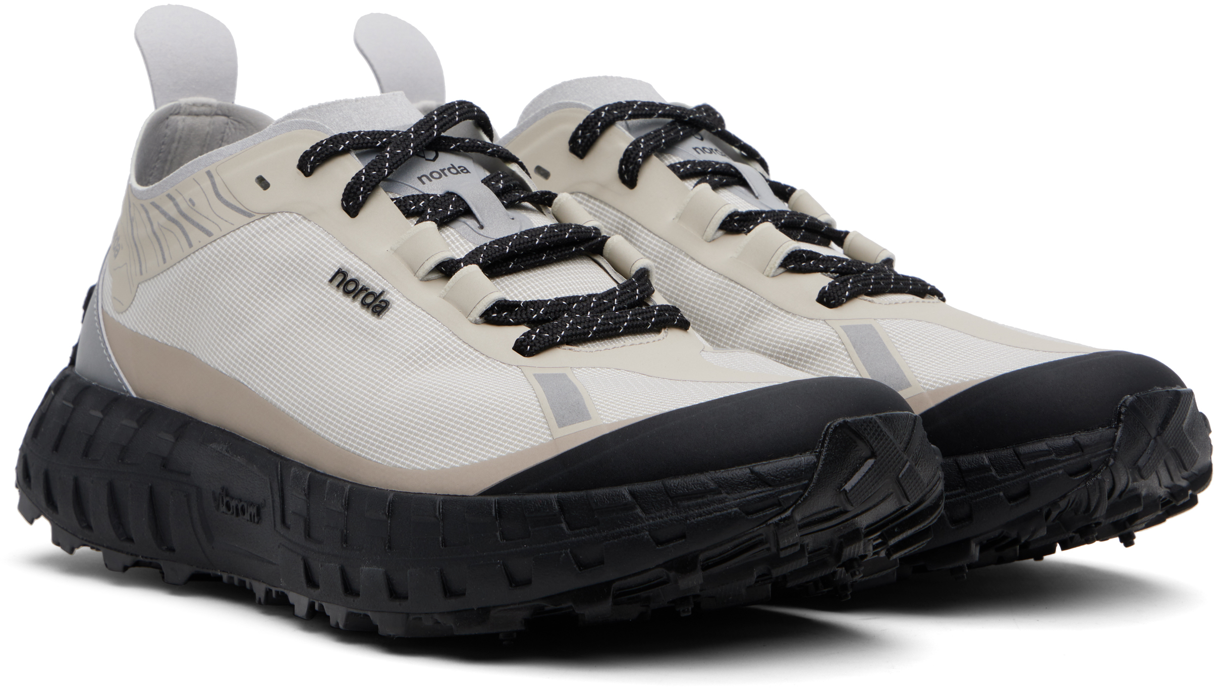 Norda 001 Dyneema Trail Running Sneakers In Cinder
