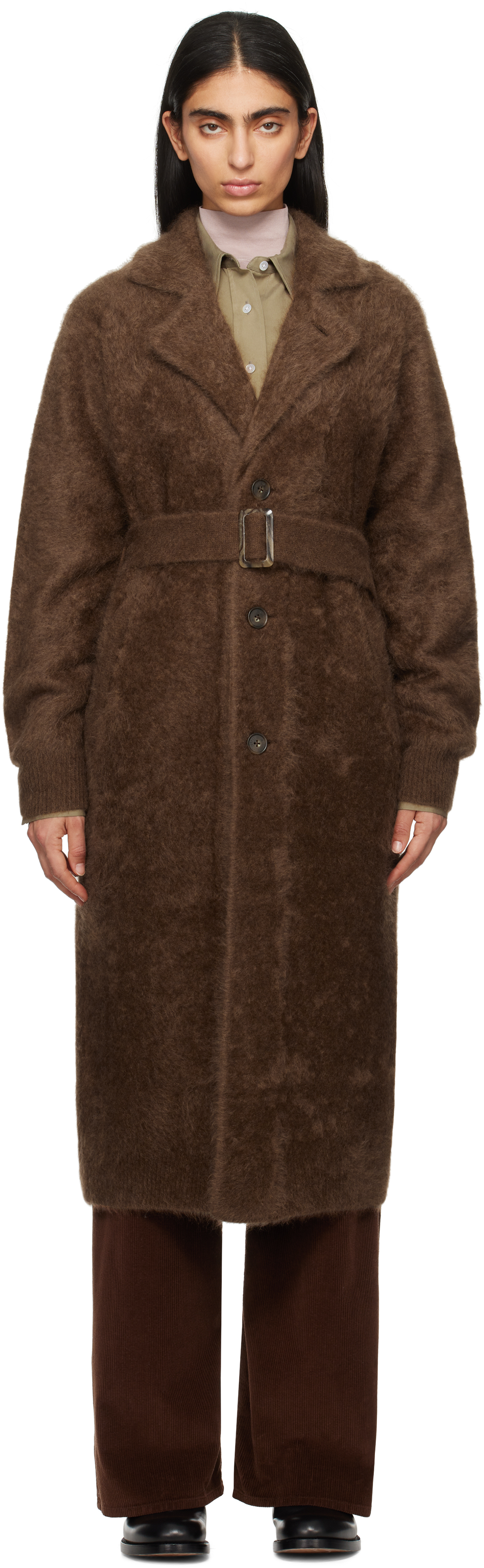 Brown Grizzly Wash Coat