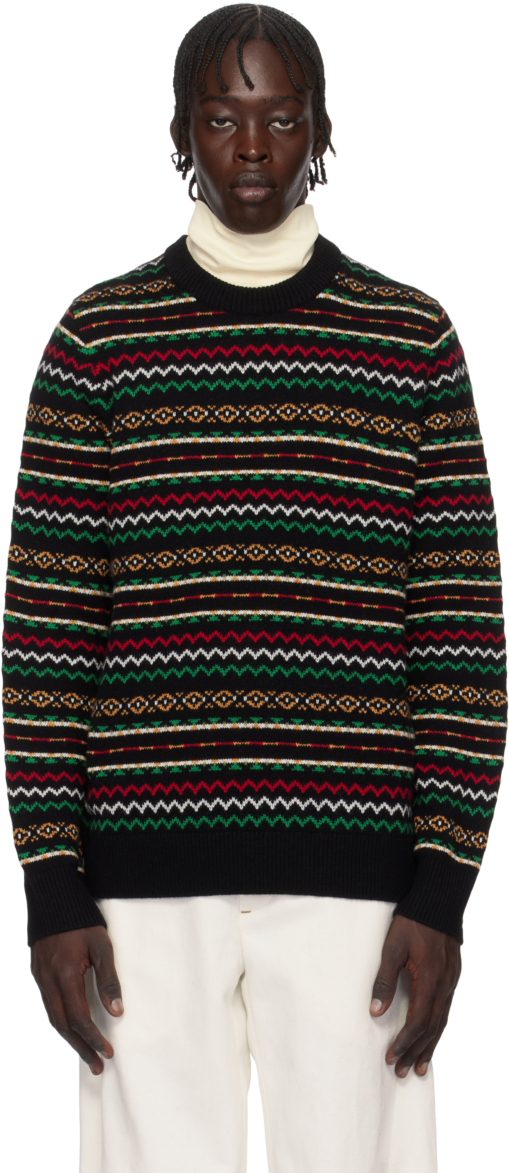 Black Lodge Crew Sweater