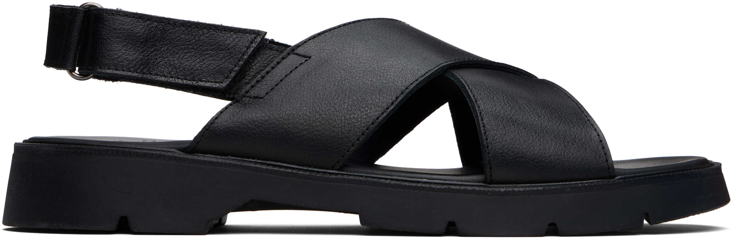 Black Ilot Oak Sandals