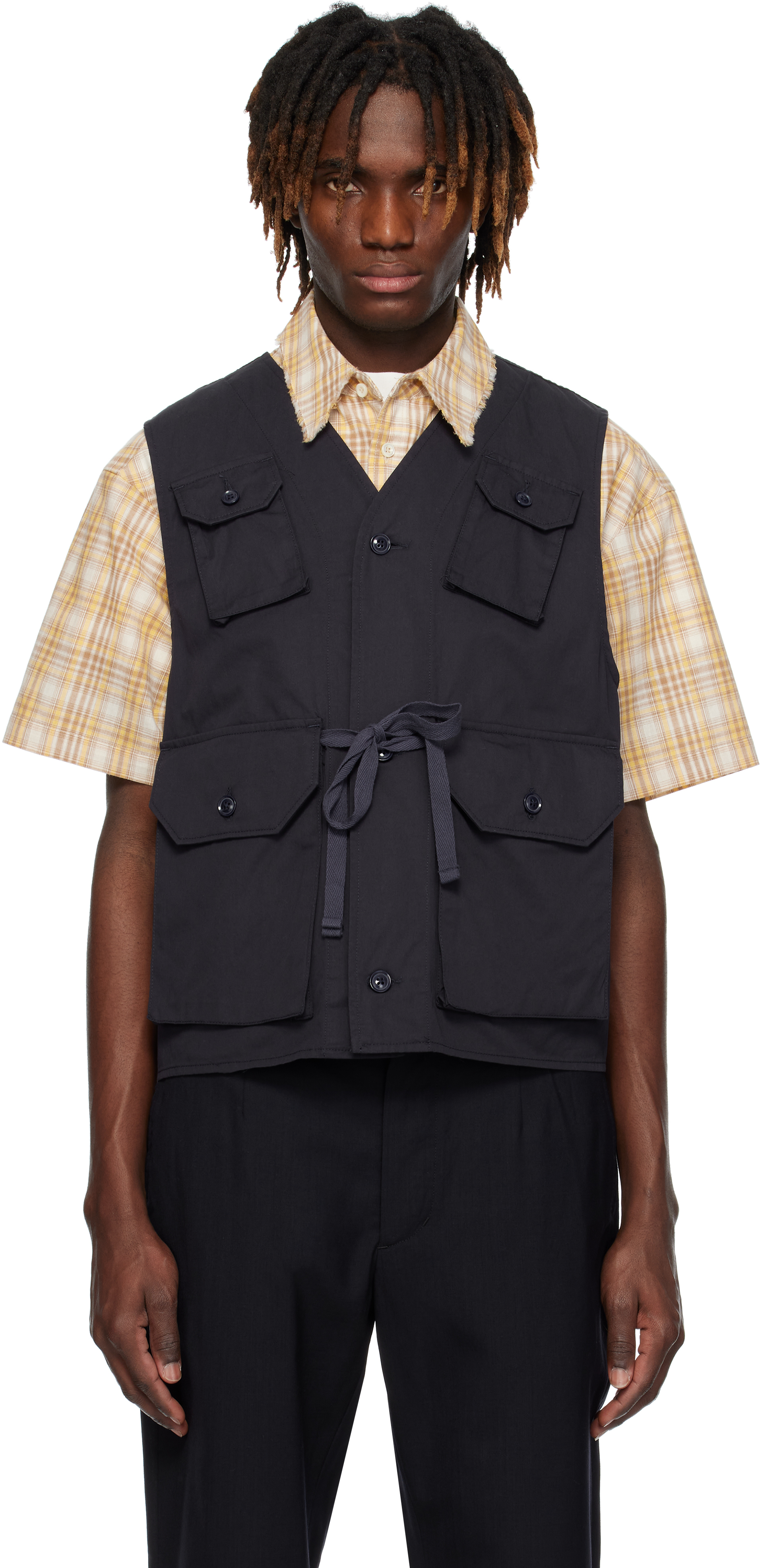 Navy C-1 Vest