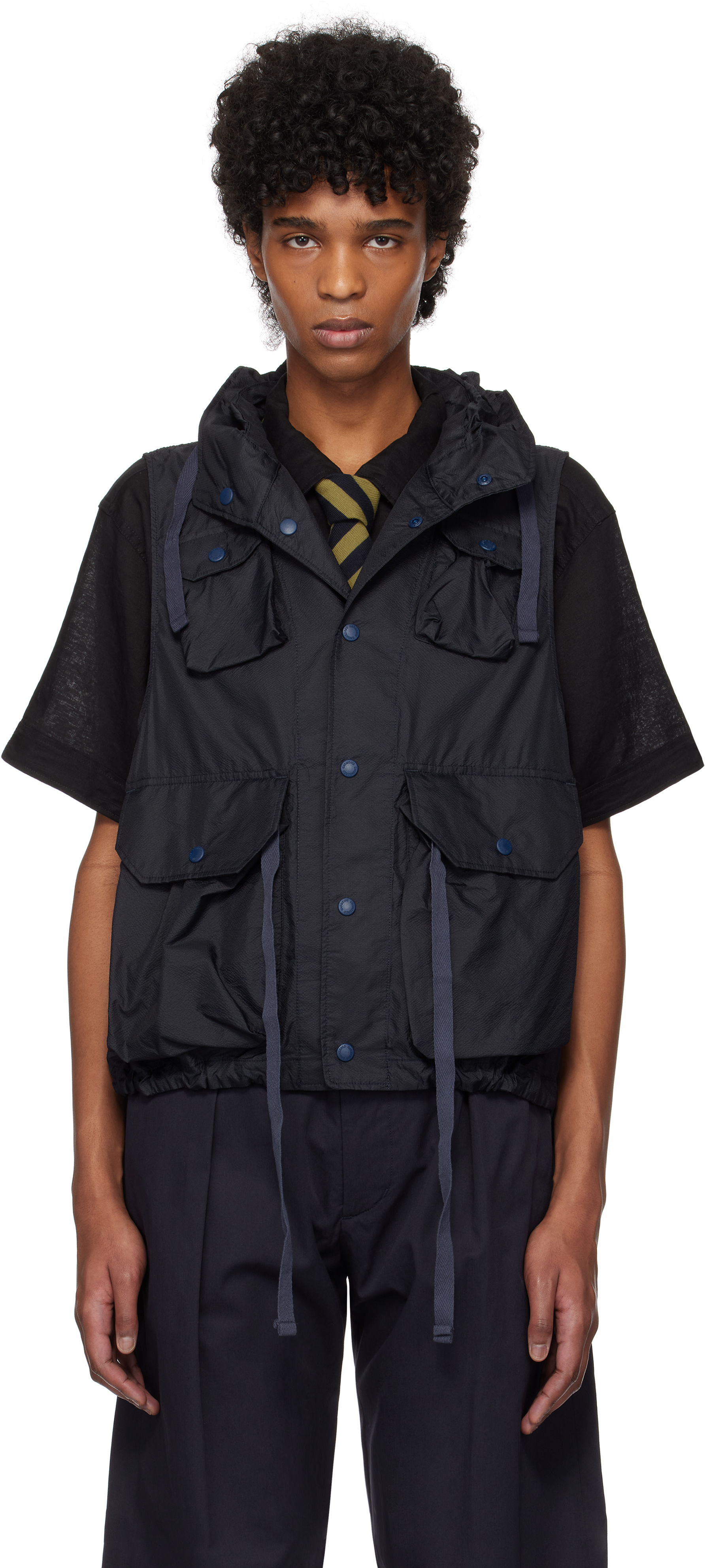 Navy Field Vest