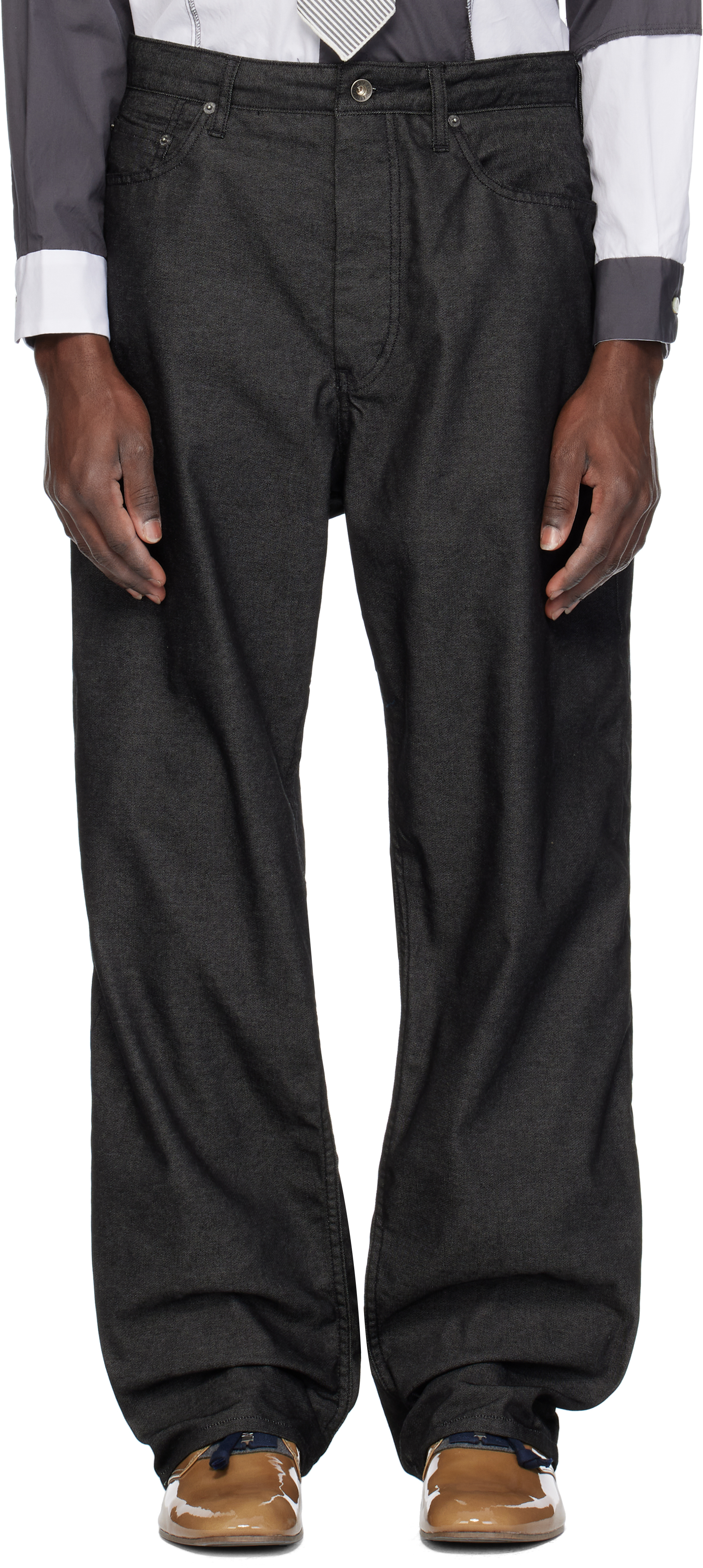 Engineered Garments スウェット 黒 0232725M0132 ENGINEERED GARMENTS / エンジニアドガーメンツ | Jog Pant