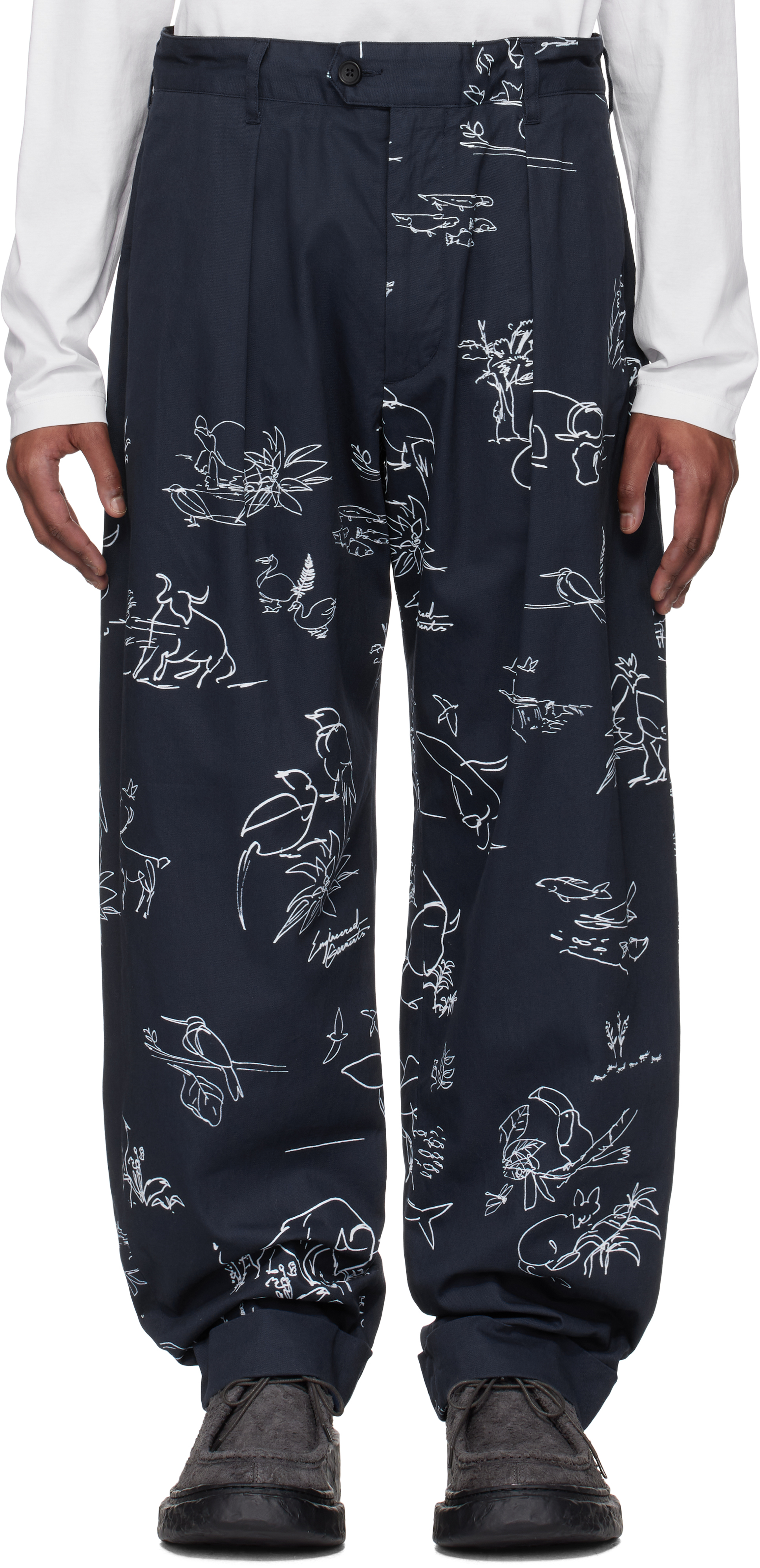 Engineered Garments メンズ トラウザーズ | SSENSE 日本