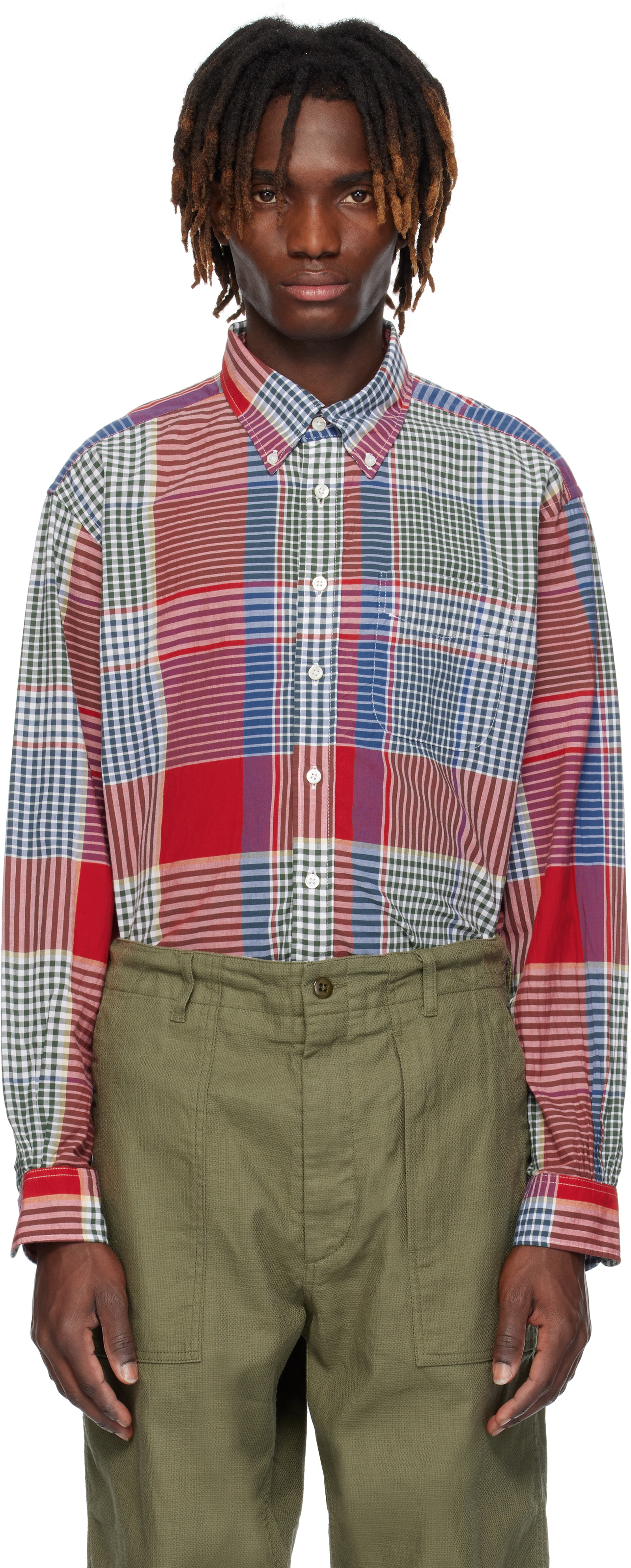 Engineered Garments shirts for Men | SSENSE