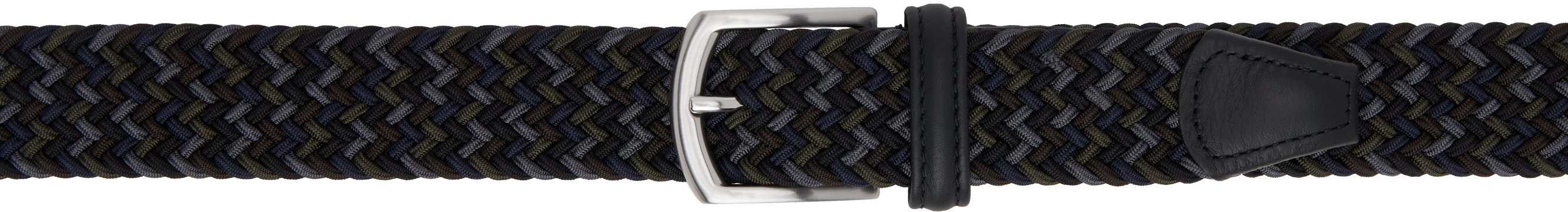 Multicolor Classic Elastic Woven Belt