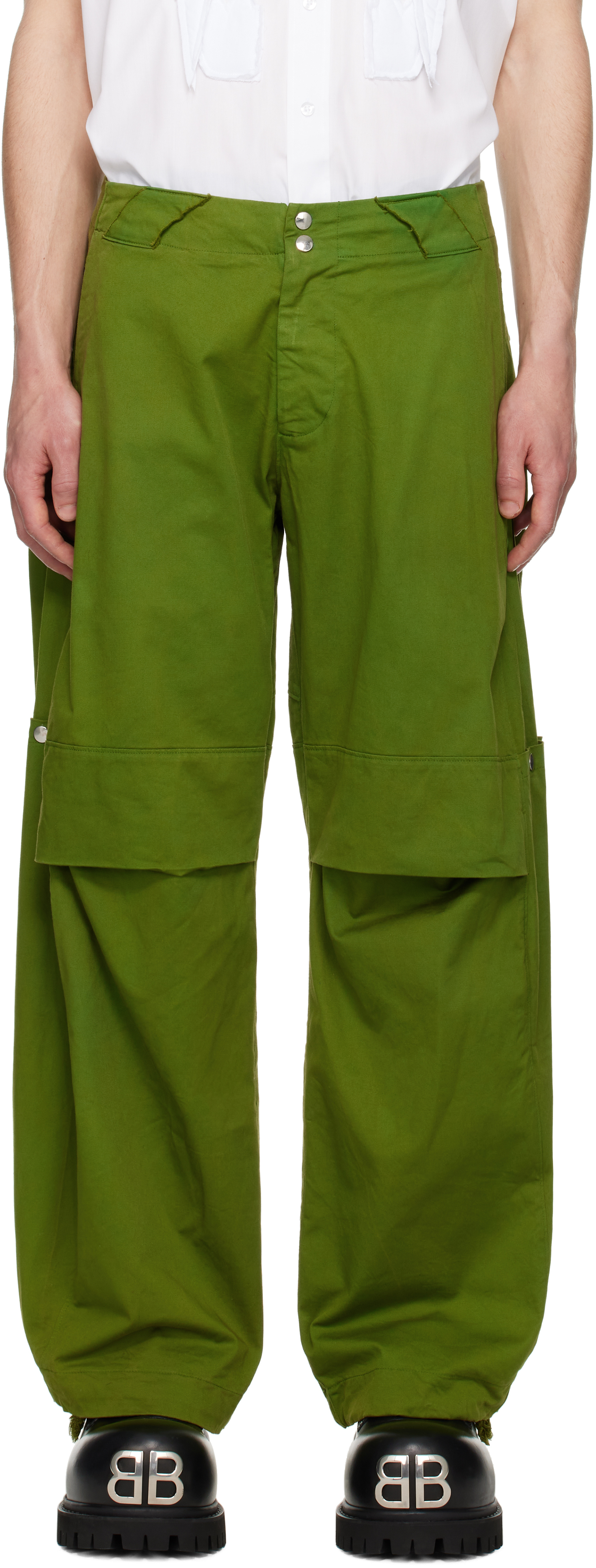 Green Battle Axe Cargo Pants