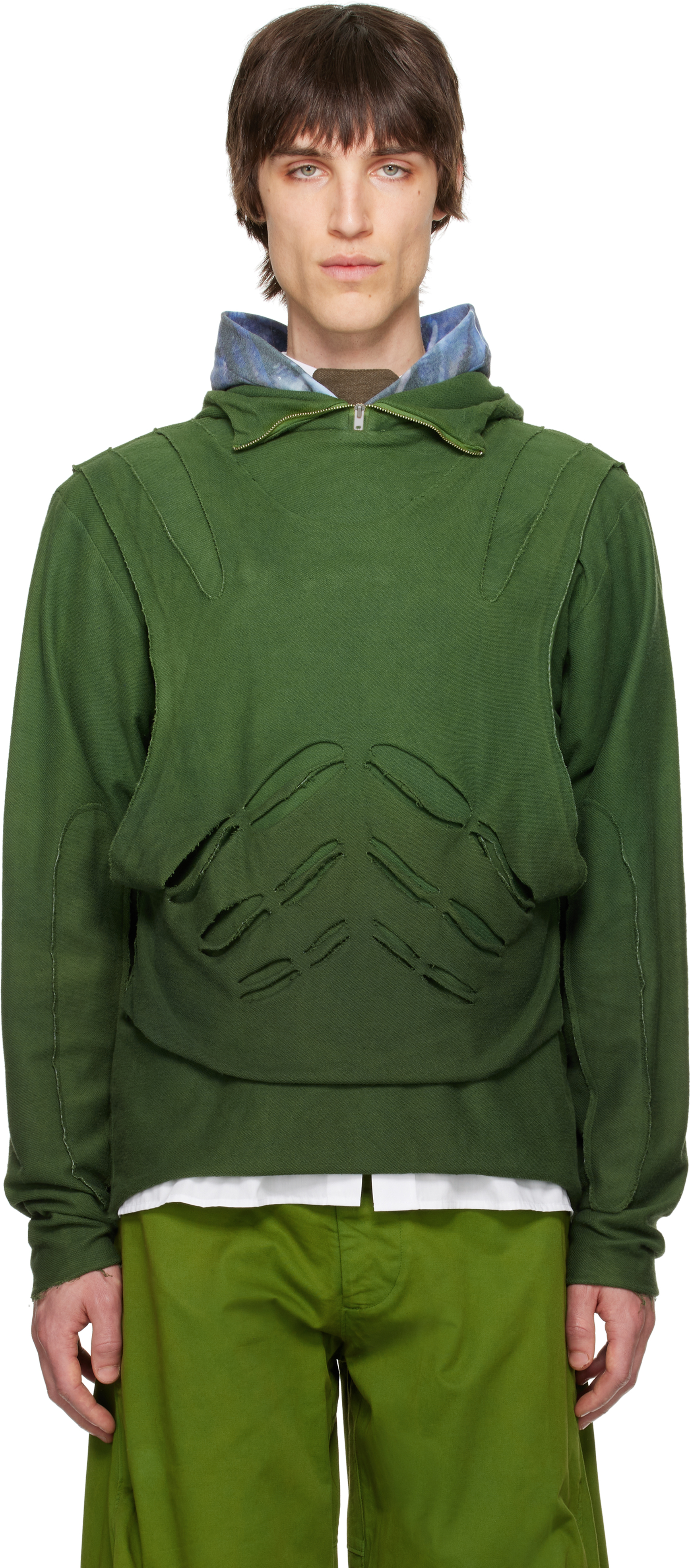 Green D Hoodie