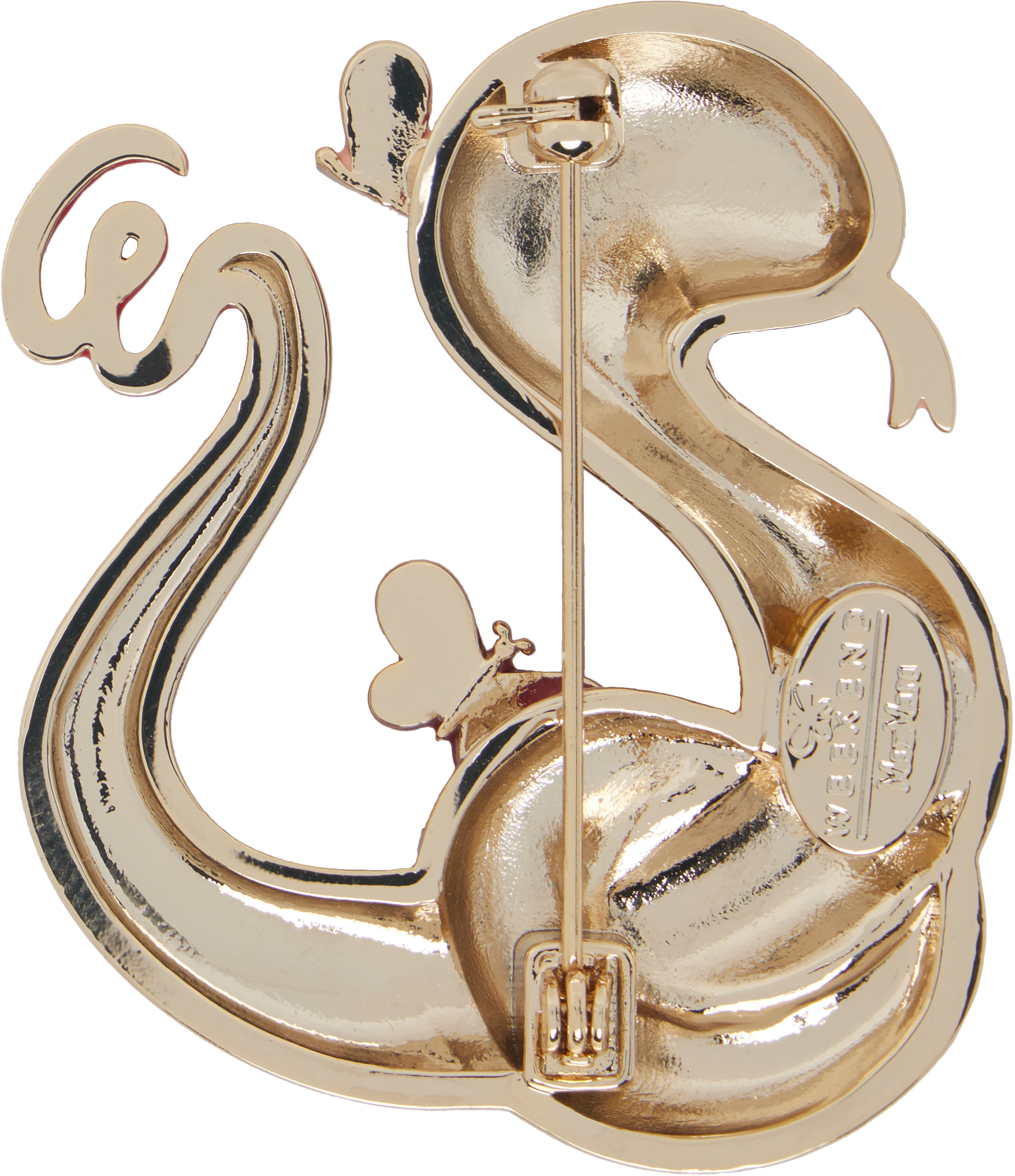 Weekend Max Mara Animal Brooch In 001 Red