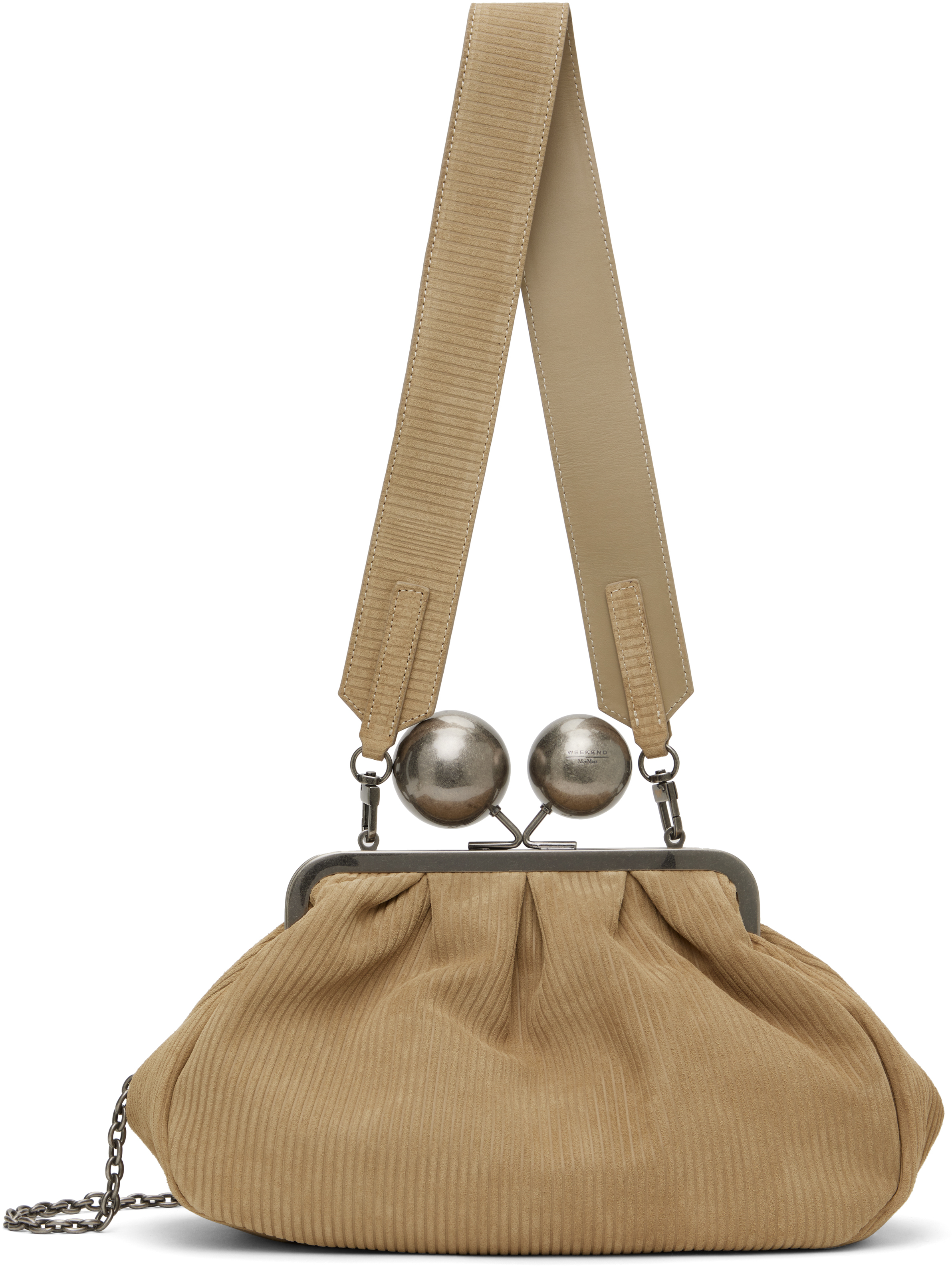 Weekend Max Mara: ベージュ Destino バッグ | SSENSE 日本