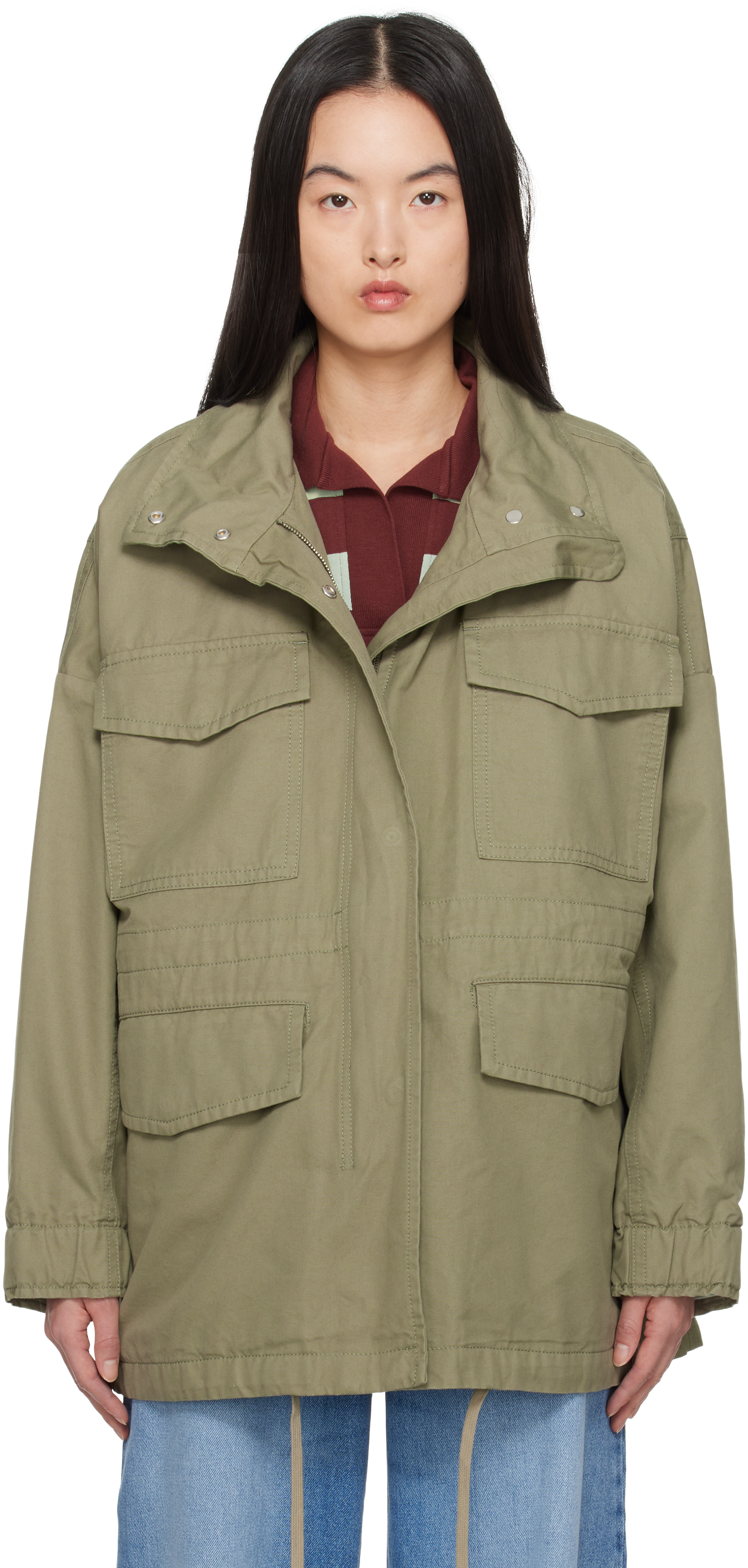 【関税込み】Weekend Max Mara グリーン Bastia ジャケット Green Bastia Jacket by Weekend Max Mara on Sale