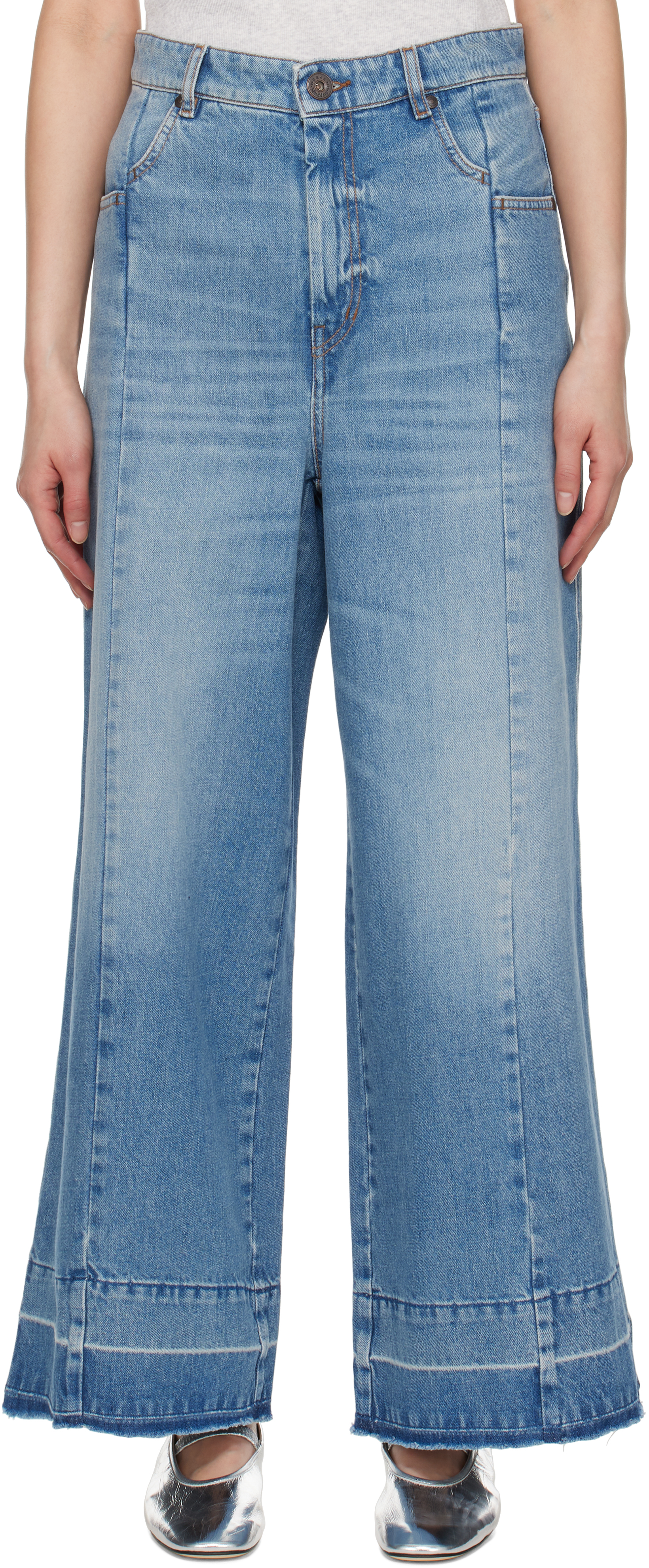 Blue Agenda Jeans by Weekend Max Mara on Sale