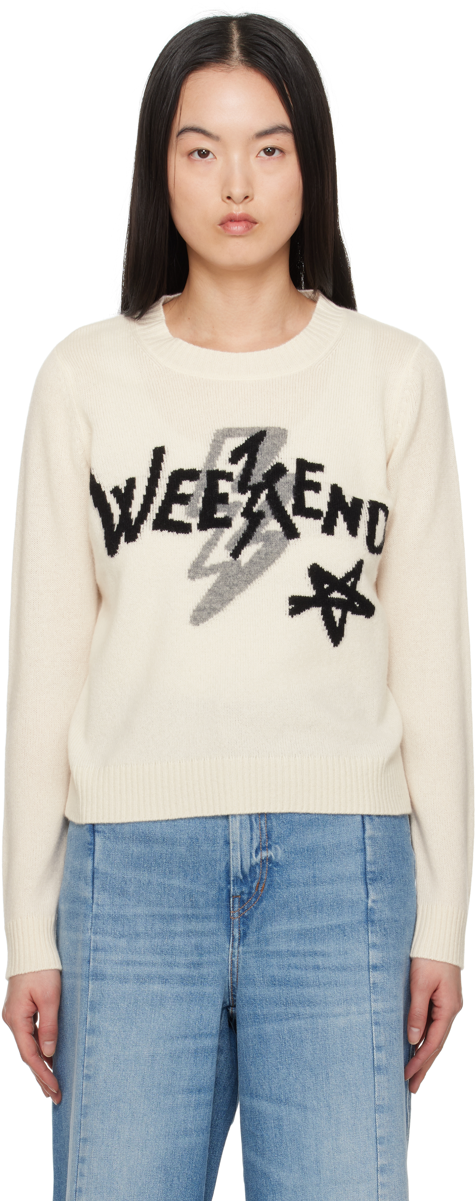 Weekend Max Mara: Off-White Kansas Sweater | SSENSE