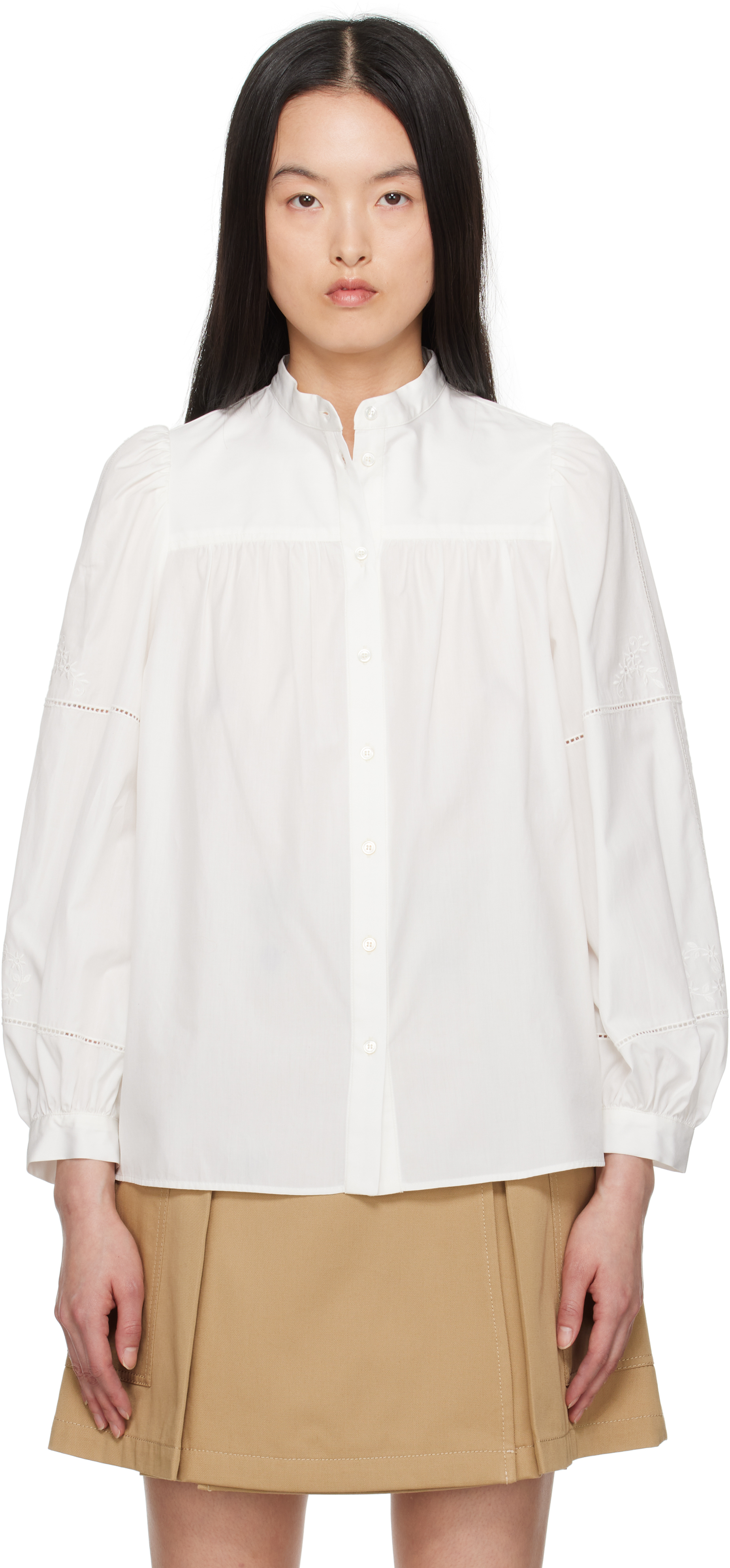 White Ribaldo Blouse